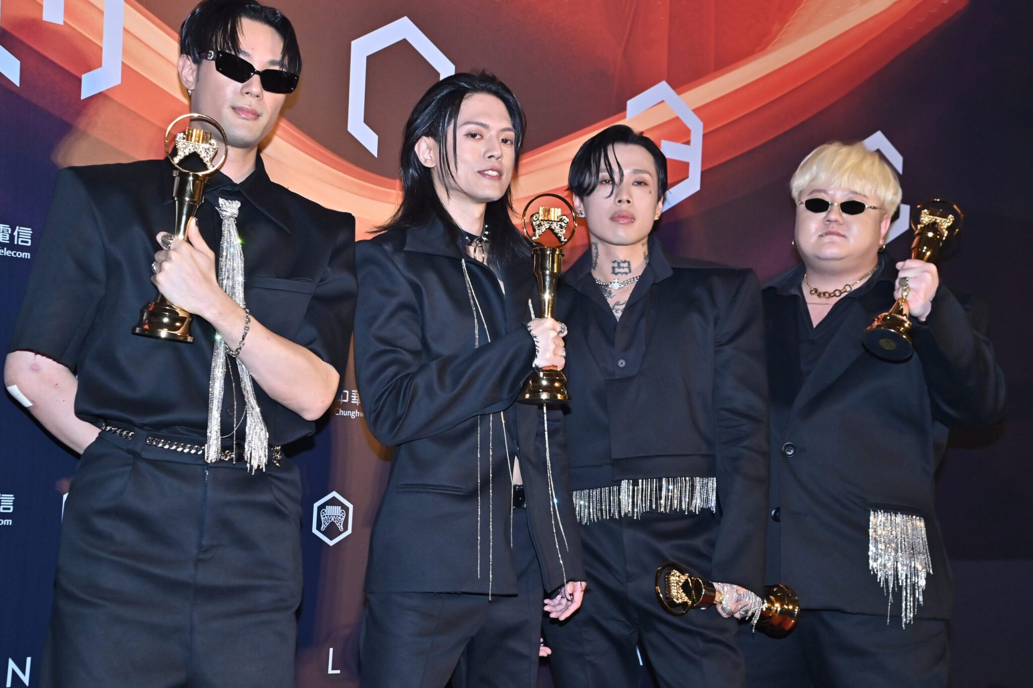 第 36 屆金曲獎最佳樂團獎 TRASH 頤原 博文 魁剛 阿夜 獲得