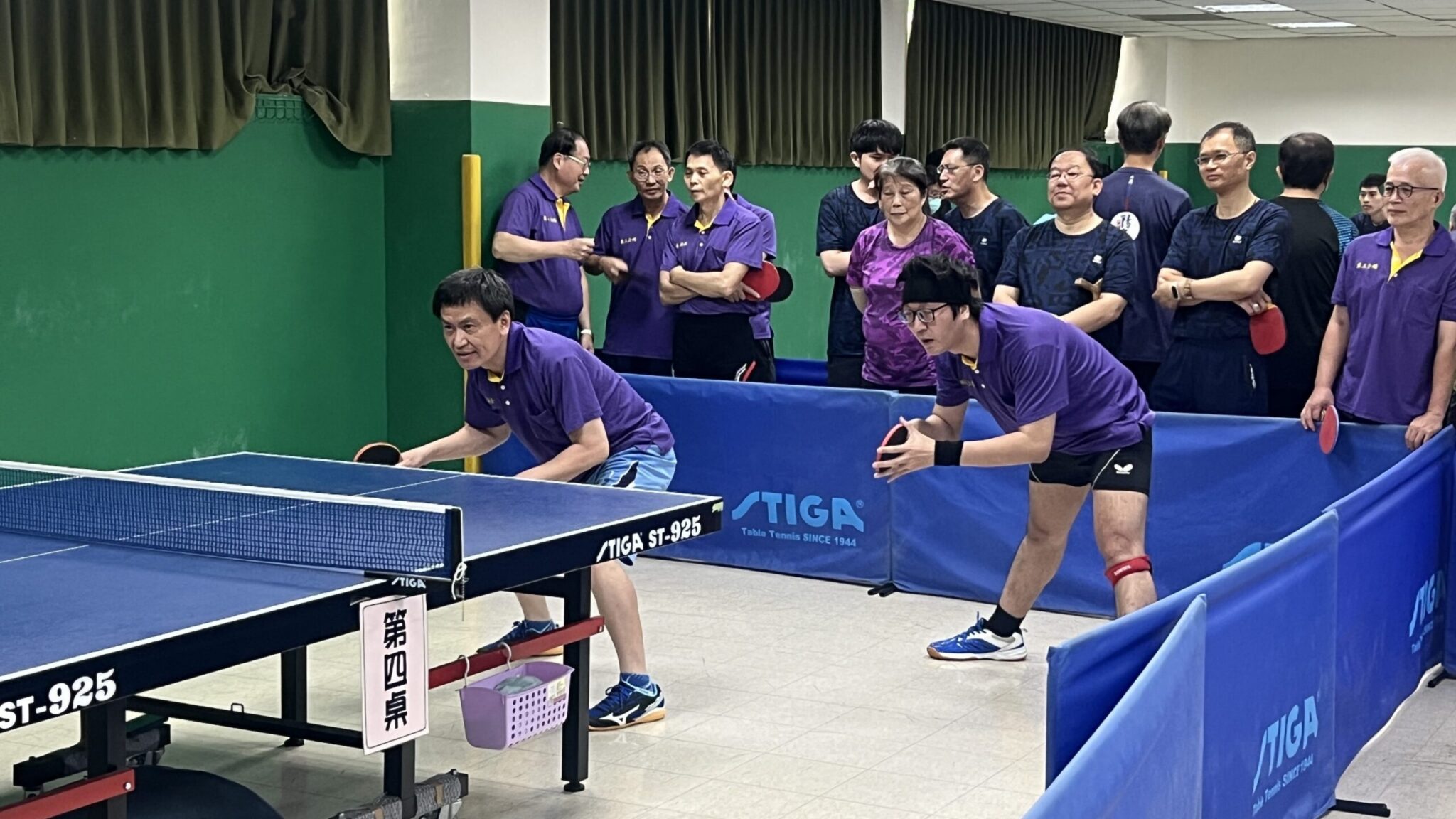 內湖焚化廠變身熱血桌球場　世壯運金牌選手助陣展現社區凝聚力