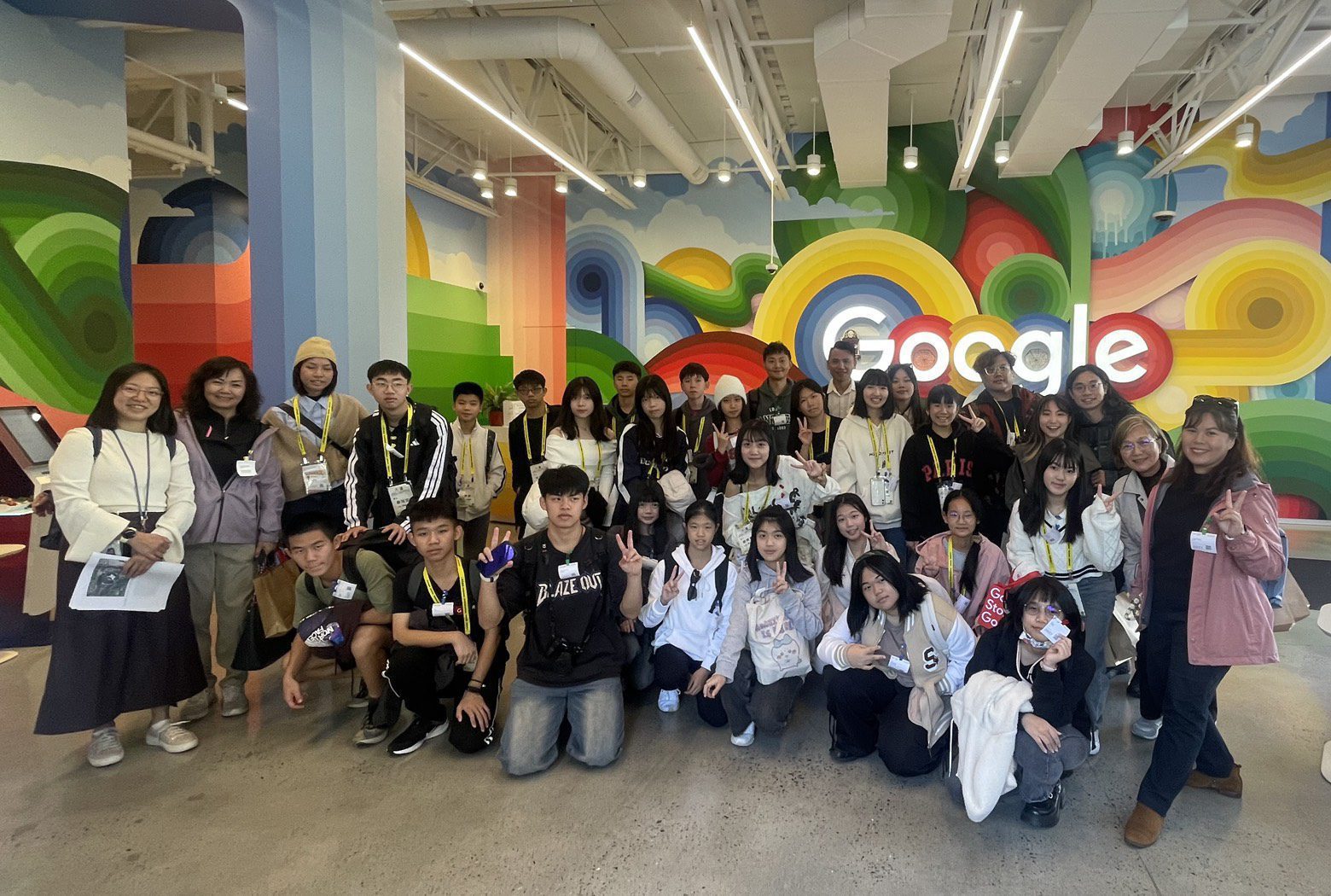 新竹市參訪團參觀Glog;le總部