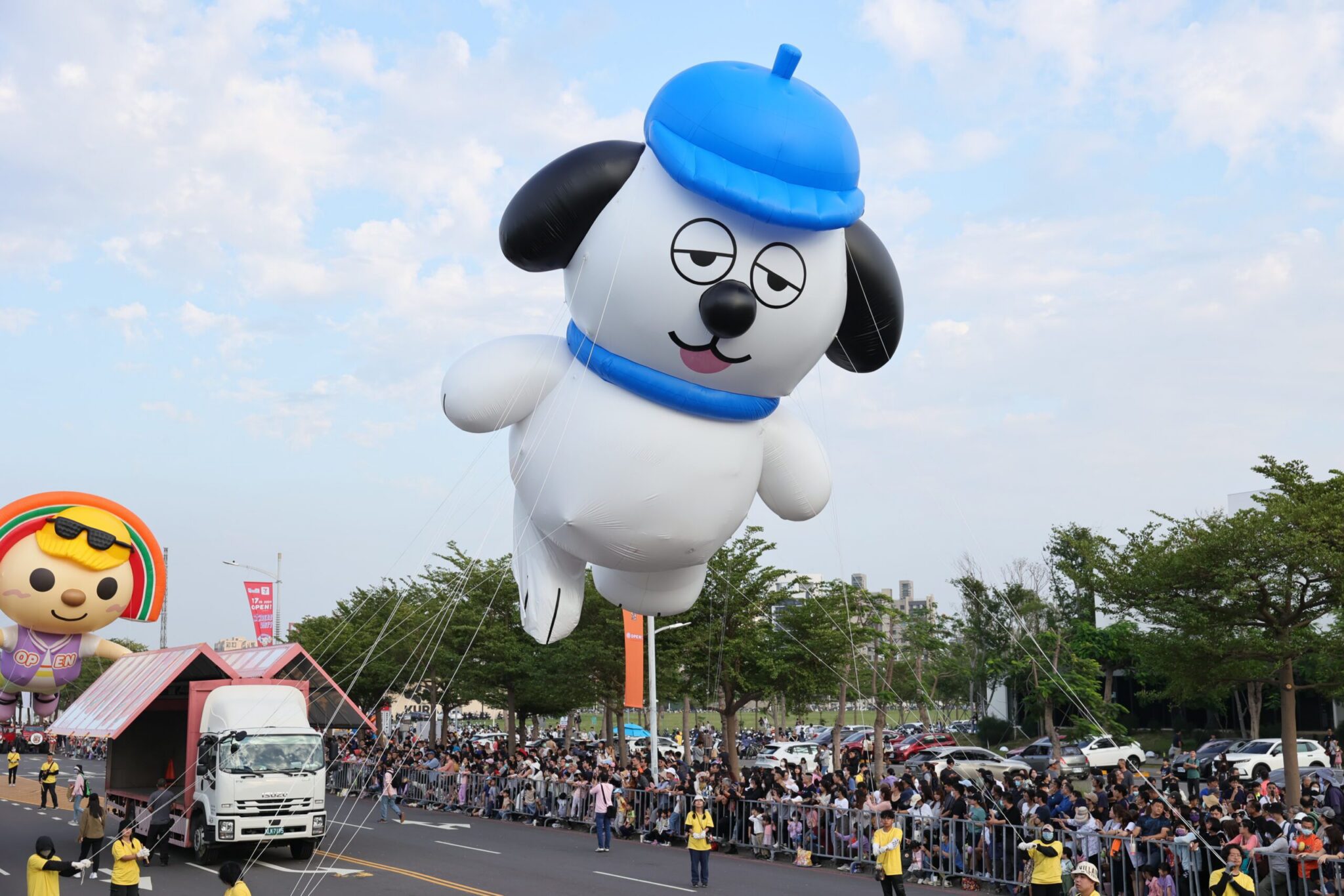 2024 OPEN!大氣球遊行 萬人擠爆時代大道 2024 OPEN!大氣球遊行 萬人擠爆時代大道
