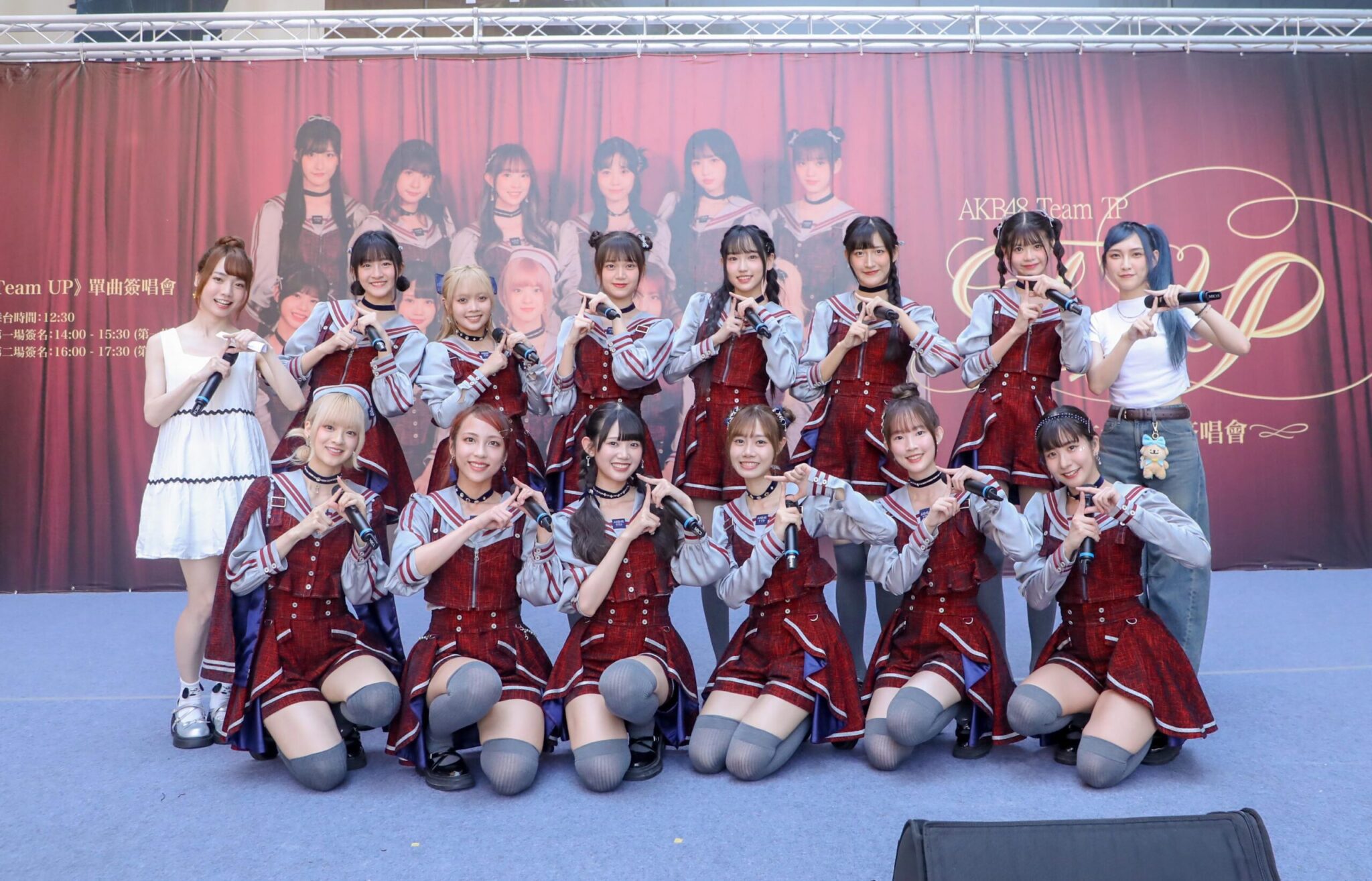 AKB48 Team TP一連兩天在高雄豔陽高照　躲過台北的狂風暴雨