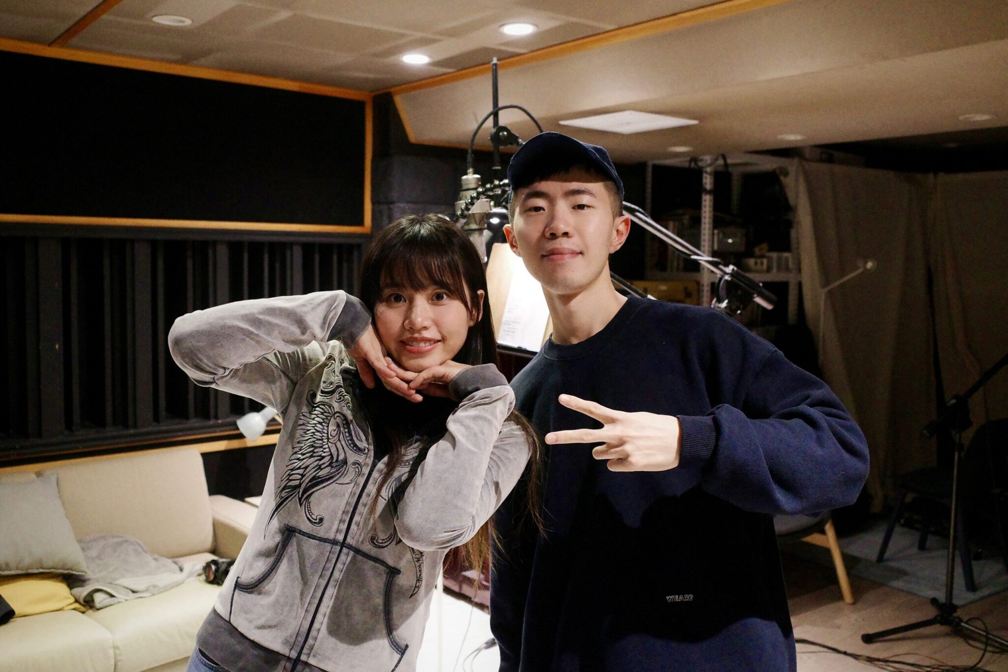 吳汶芳揪鄭興用音樂堆砌新歌 竟成才子才女作文PK賽