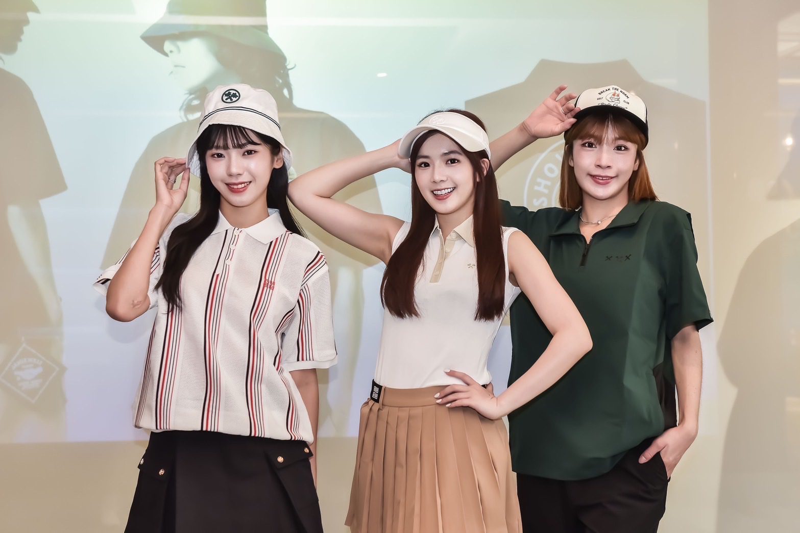 ON the Green富錦街旗艦店開幕 韓系高爾夫時尚登台「電豹女」化身一日店長引爆話題