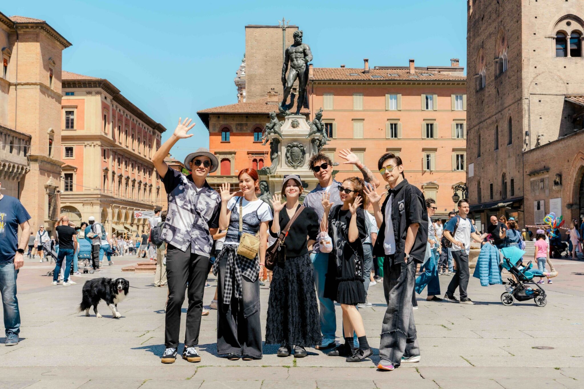 嗨！營業中飛越9600公里前進義大利 史上最遠的外景