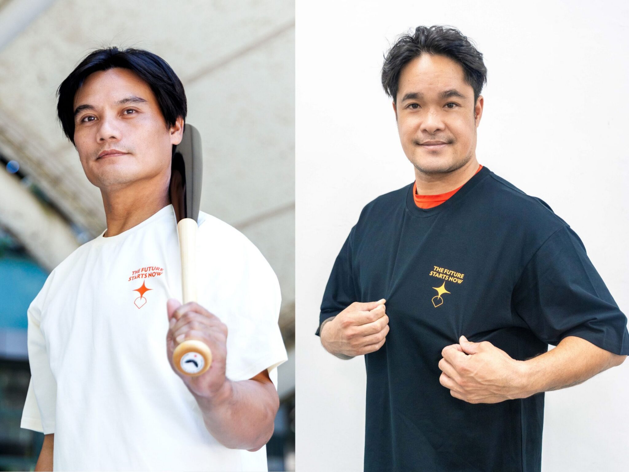 王勝偉 林智勝 穿上「回家得分」T恤 關懷盃花蓮開打守護原鄉棒球夢