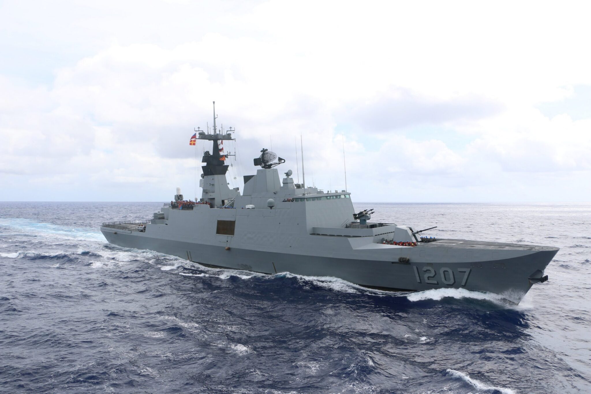 海軍敦睦艦隊來了！ 　3/14、15停靠台中港開放登艦參觀