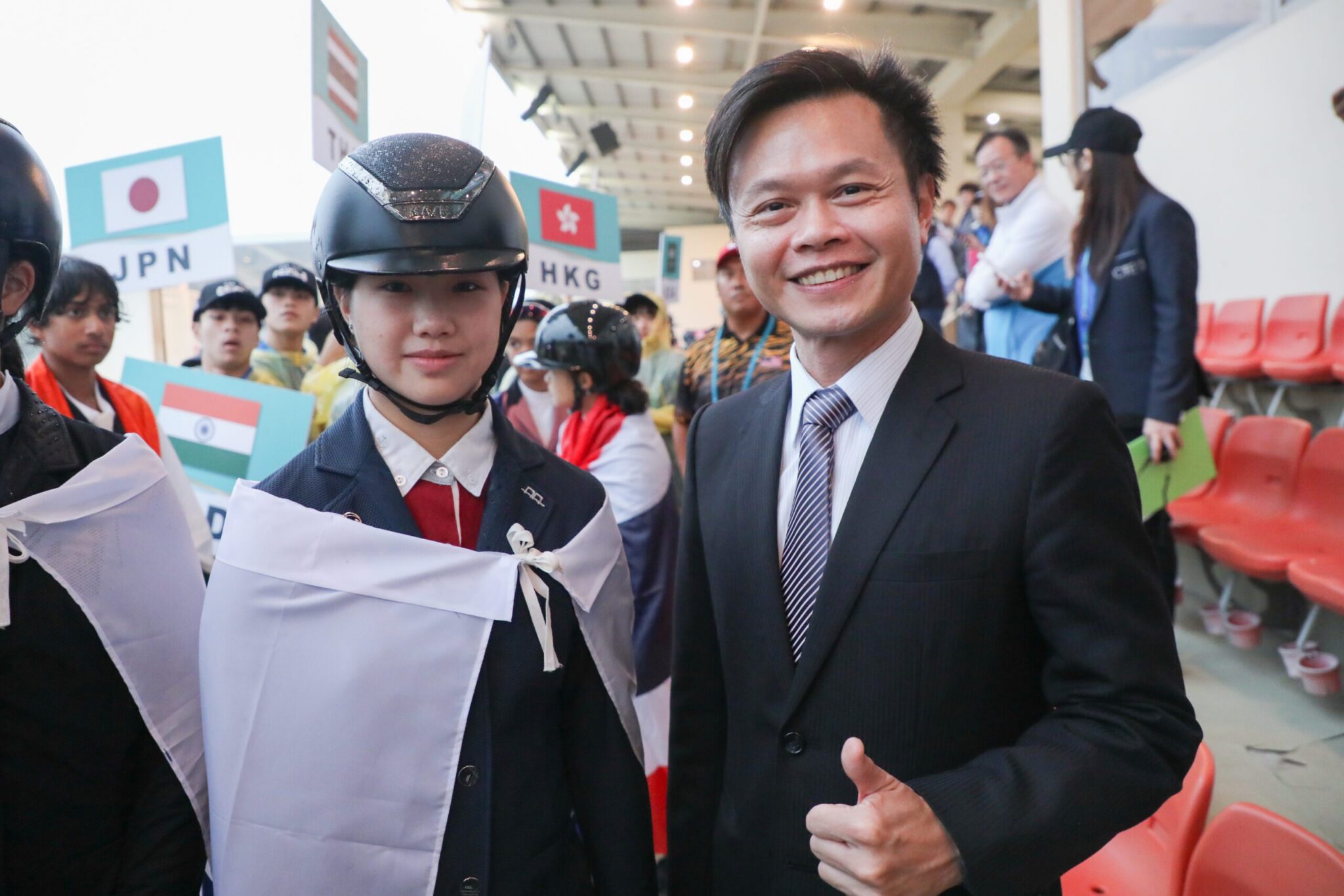 馬術界盛事！亞洲盃少年馬術賽台中揭幕　運動局：持續用運動與國際接軌