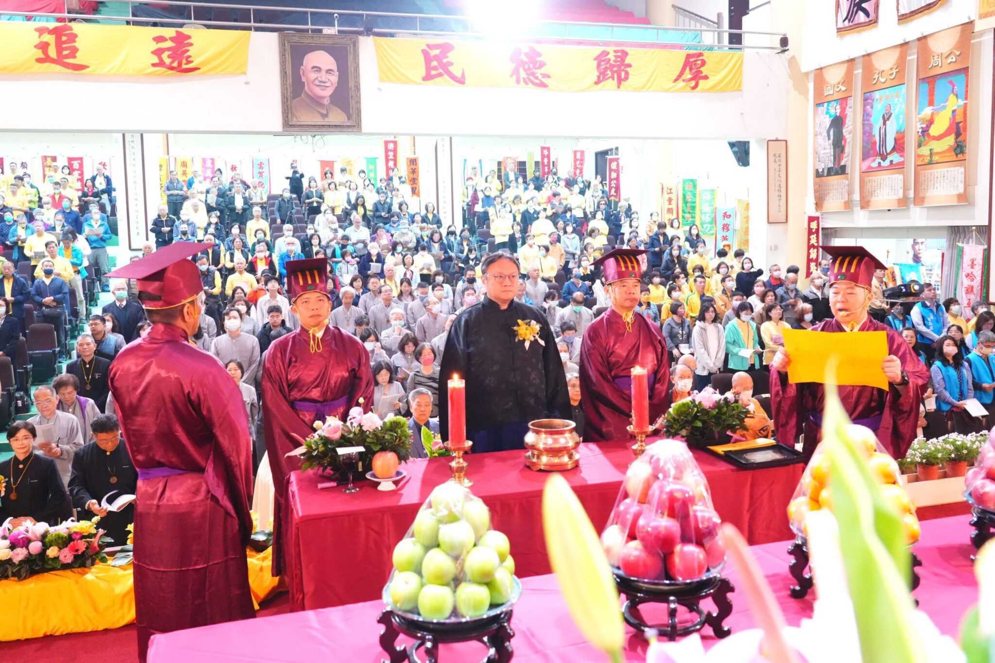 海內外華族祭祖大典清水舉行　鄭副市長祈祝國泰民安