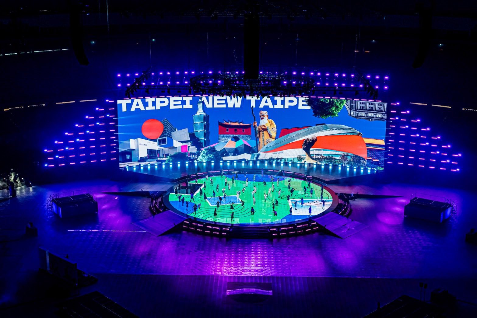 眾星閃耀大巨蛋把雙北世壯運開幕變豪華嘉年華! 眾星閃耀大巨蛋把雙北世壯運開幕變豪華嘉年華!