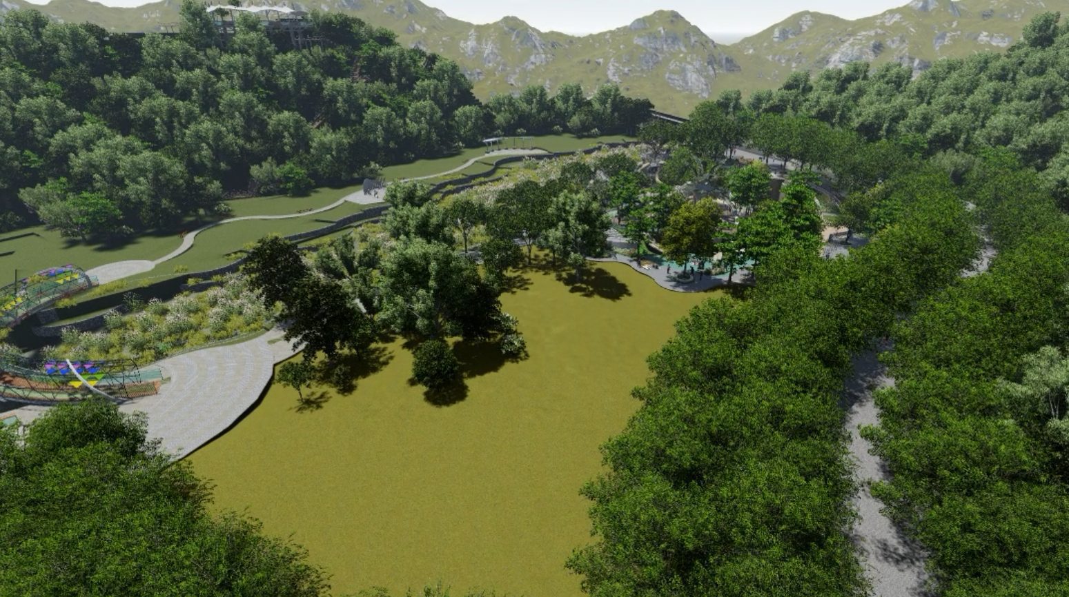 大樹依舊留存綠意! 鰲峰山谷溜遊戲場為「清水生活圈」注入新活力 大樹依舊留存綠意! 鰲峰山谷溜遊戲場為「清水生活圈」注入新活力