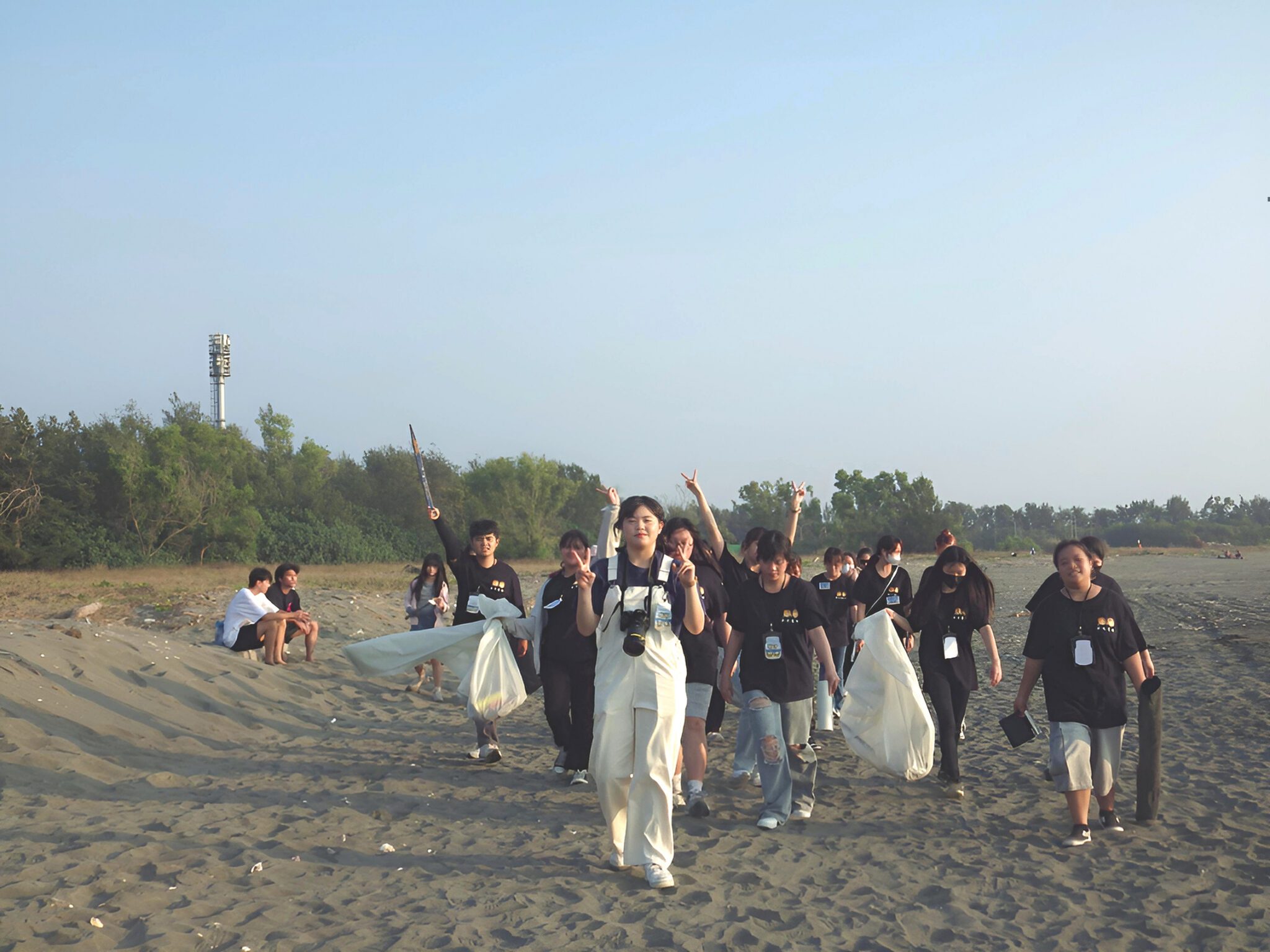 嘉藥幼保系淨灘行動 用行動守護海洋