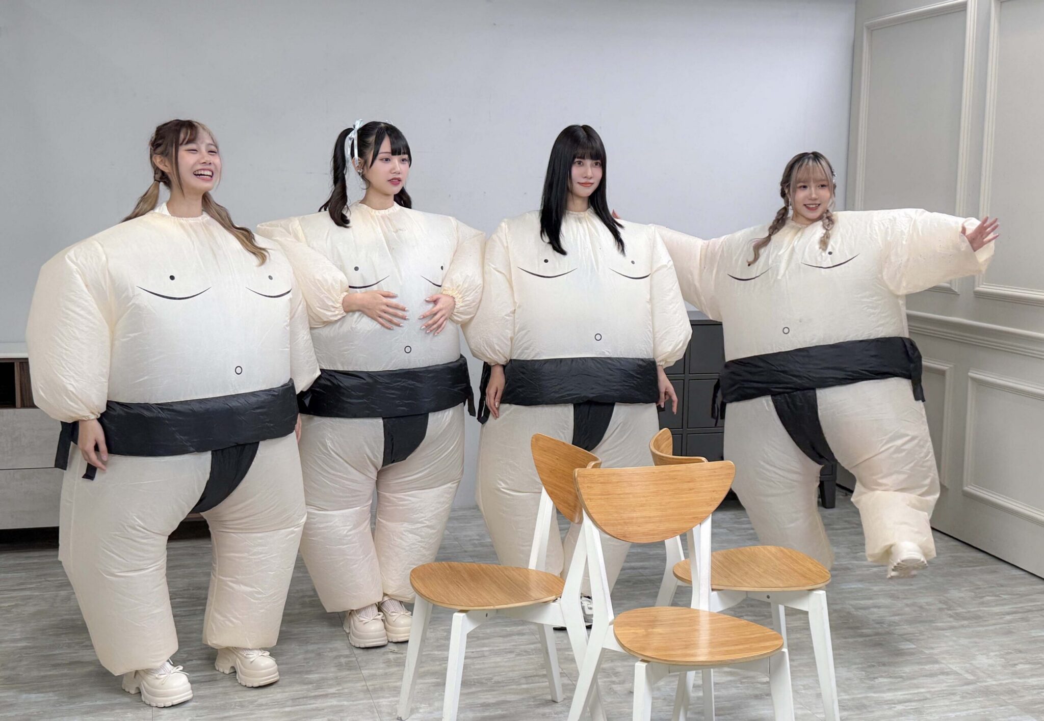 阿部瑪利亞全力護航恐怖遊戲 相撲裝跳舞寵爆 AKB48 Team TP