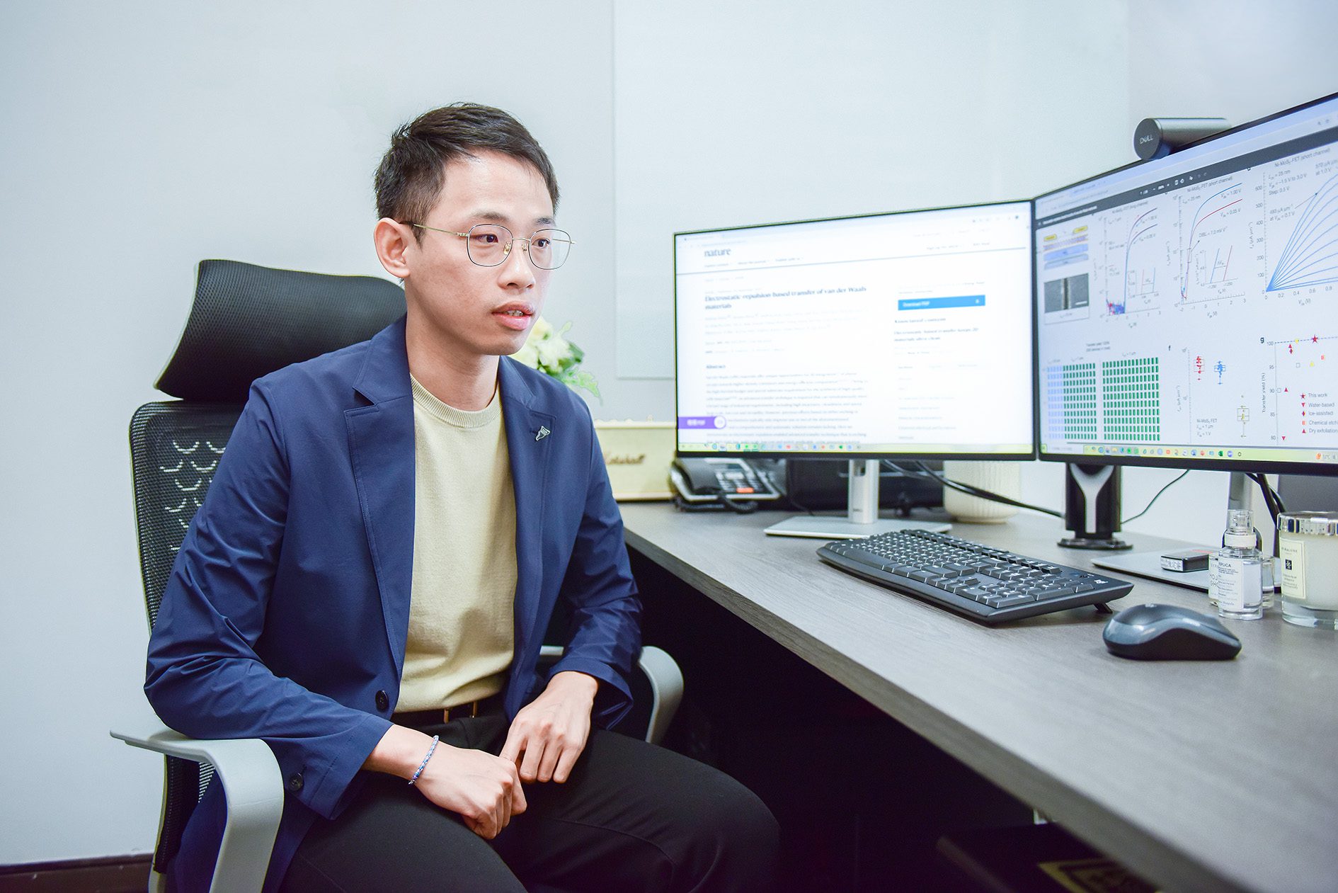 中原大學陳定睿攜手MIT研究登上《Nature》　推進次世代奈米電子元件技術