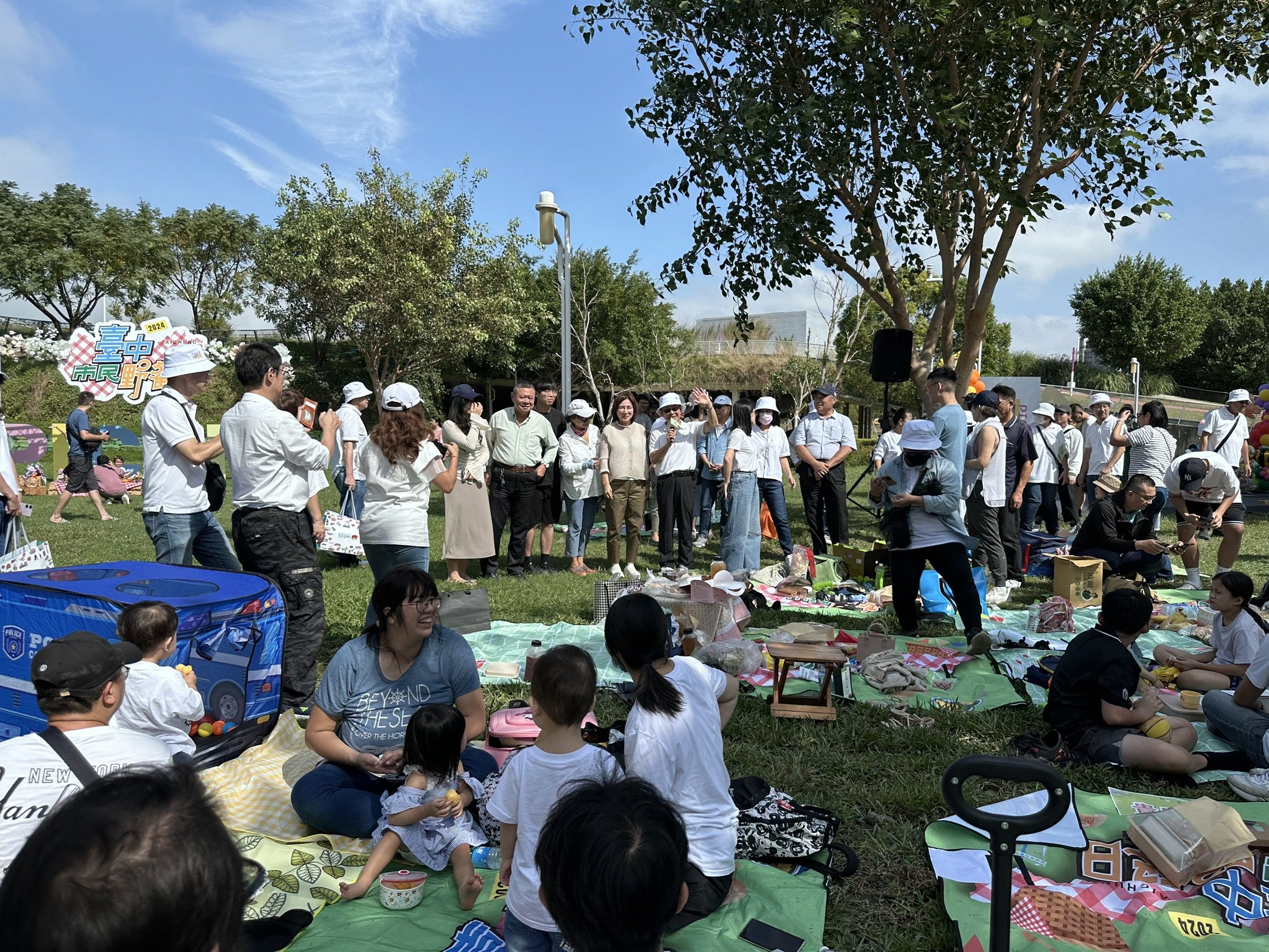 「釋FUN多巴胺」！ 　台中市民野餐日主場地「中央公園」盛況同歡