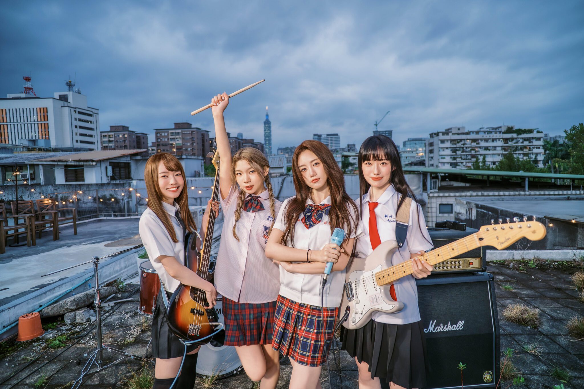 全女子樂團 SmileDash 出道　44萬粉絲集氣　跨年登場