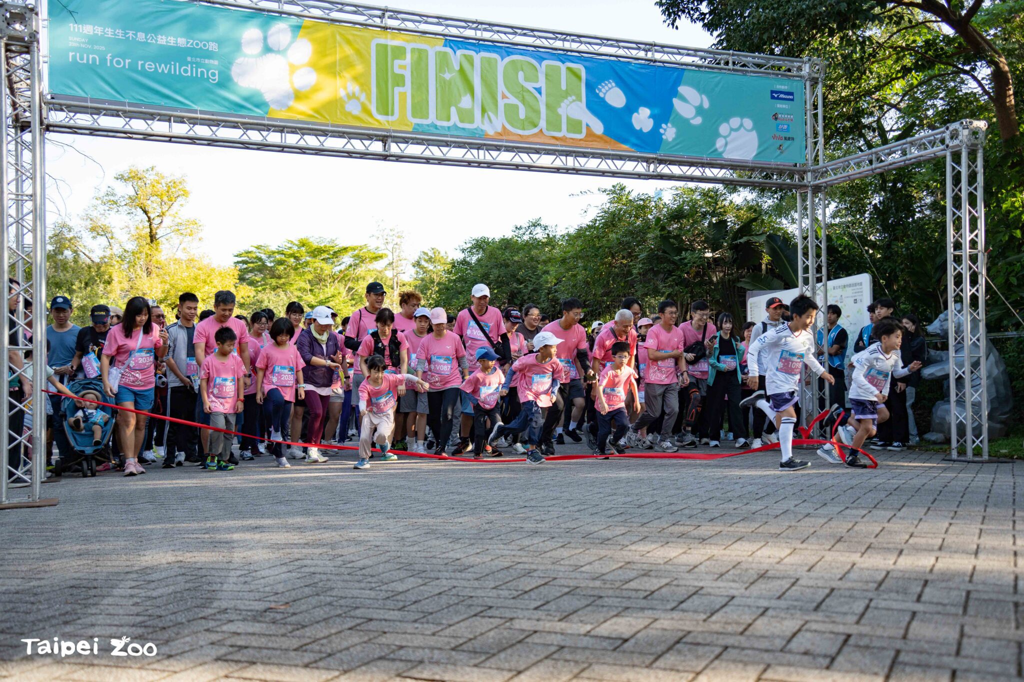 北市動物園「公益生態Zoo跑」　為野性再現而跑
