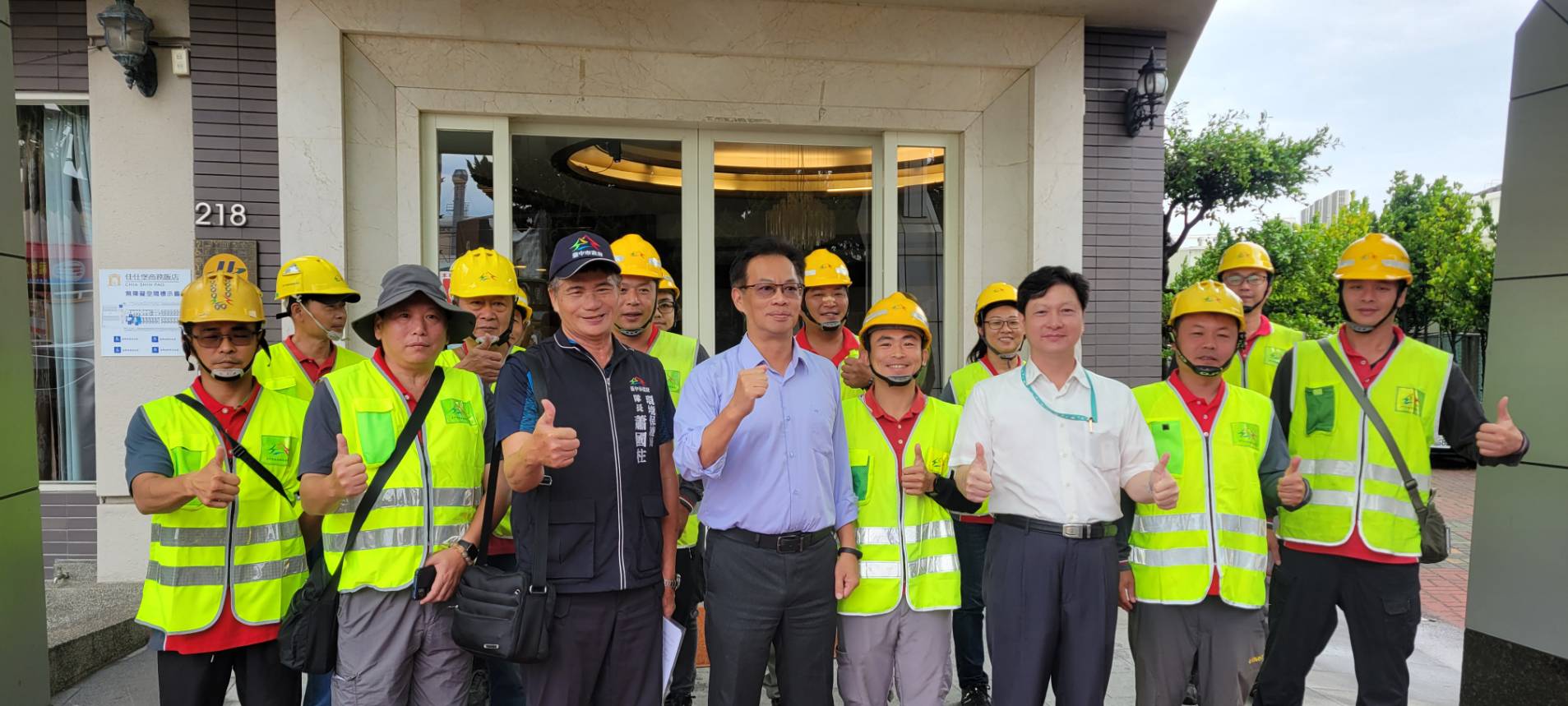 台中隊馳援風災復原　嘉縣民眾感激致謝
