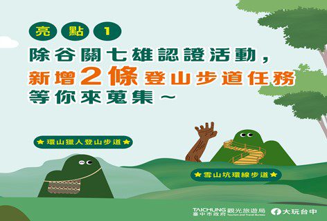 成為Hiker！　「2025嗨刻台中」登山安全講座及實作課報名起跑