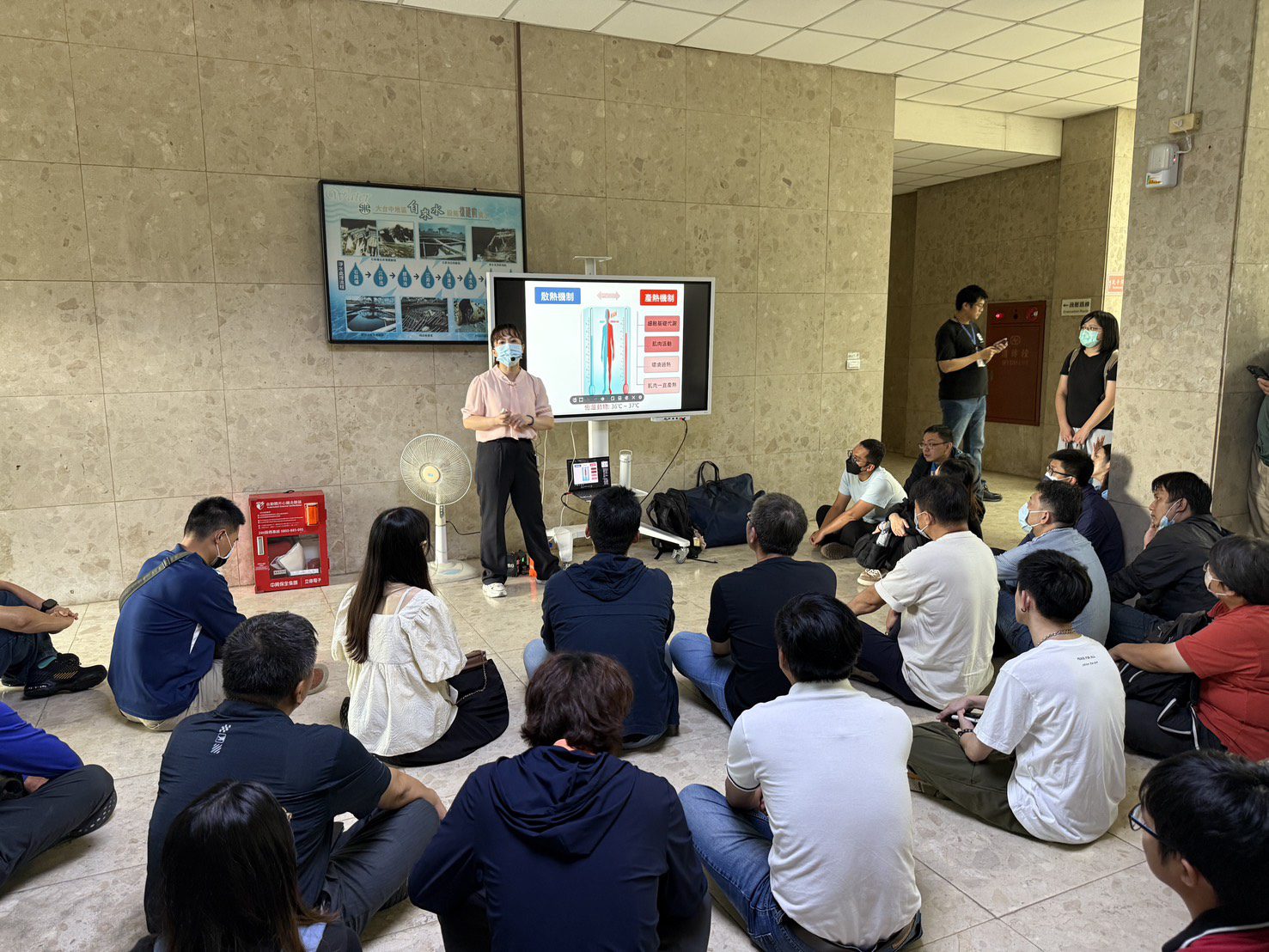 強化熱危害預防宣導！　中市府攜手台水四區金安安全衛生家族合辦教育訓練