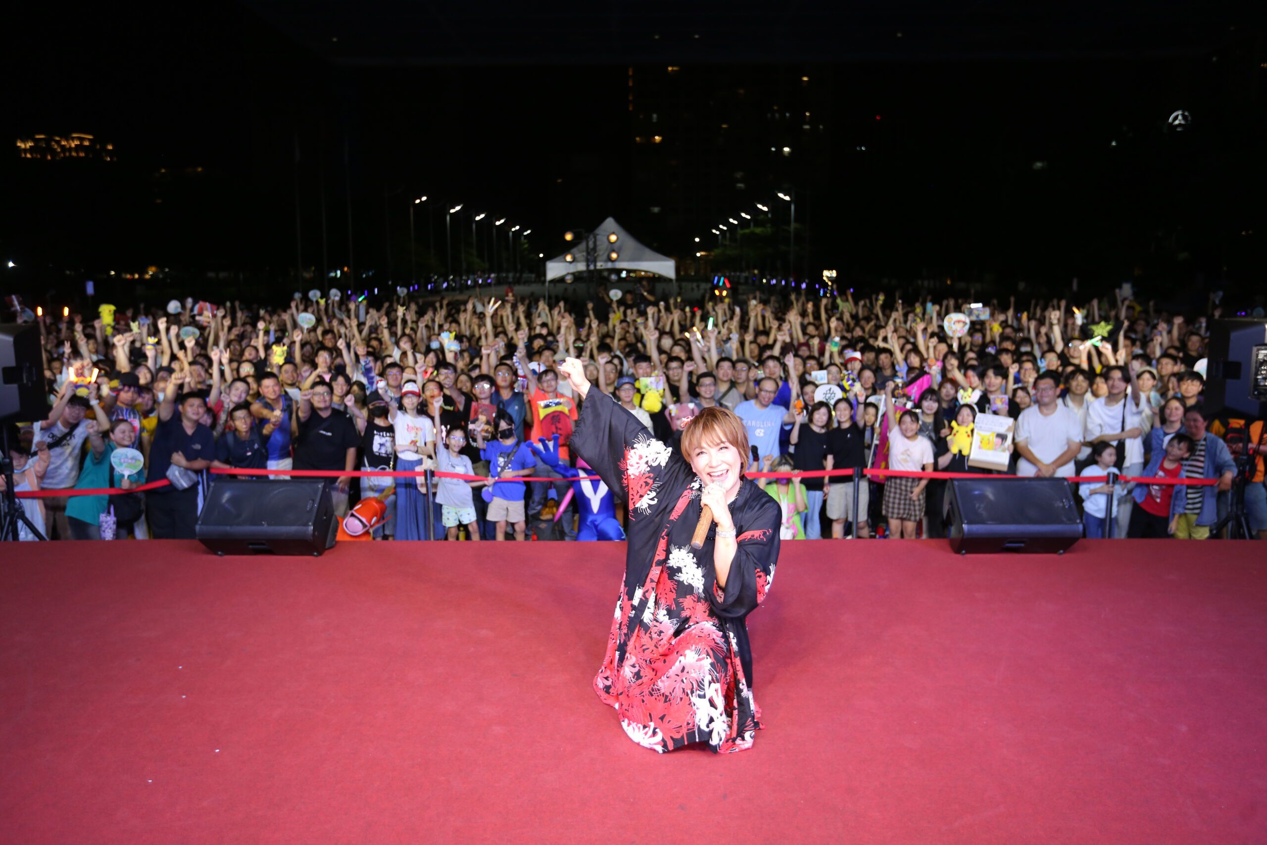 日本動漫殿堂級歌手松本梨香點燃動漫之夜　中市新聞局長：台中漫博共創傳奇