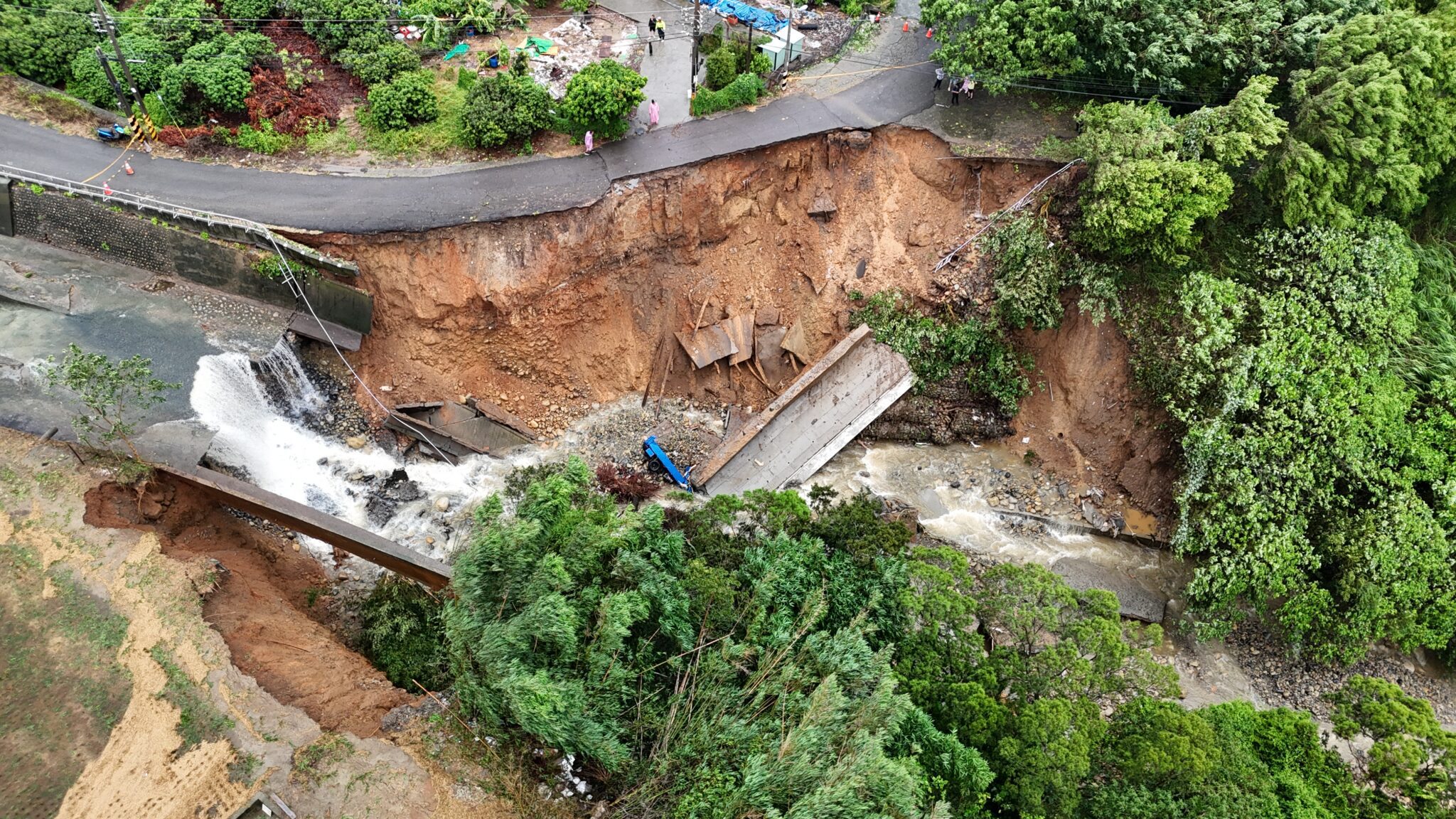 台中神岡陽明山排水治理工程颱風前搶修完成　中市水利局：穩固河道護安居