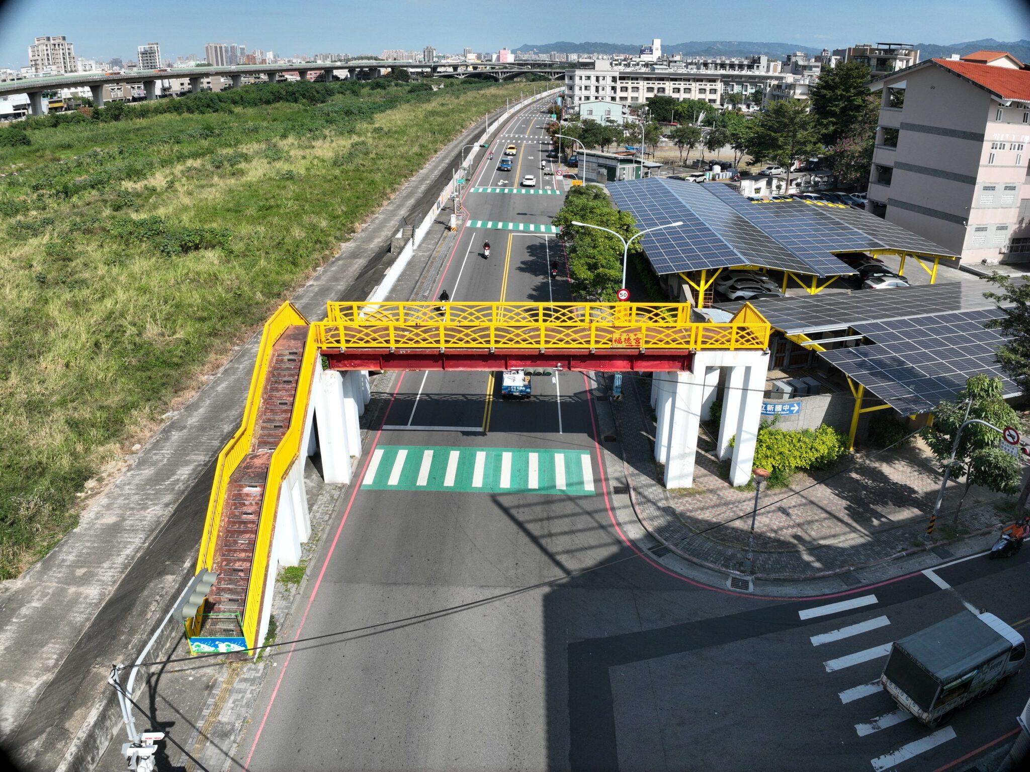 大里區甲堤南路天橋拆除明啟動！　建設局斥300萬打造安全友善人行空間