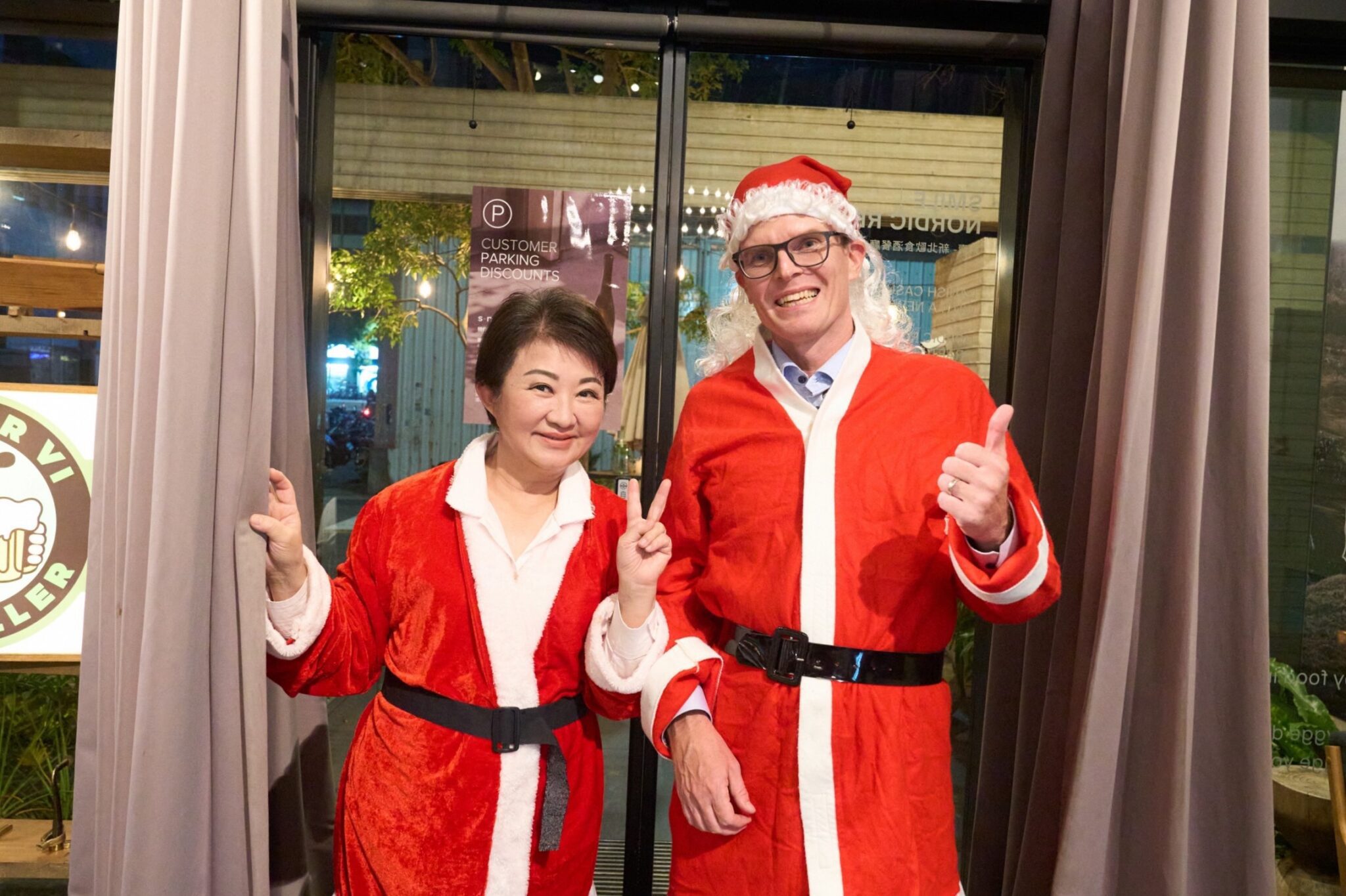 聖誕老人現身台中！ 　芬蘭代表羅瑞化身城市嚮導 台中購物節發掘隱藏版北歐風