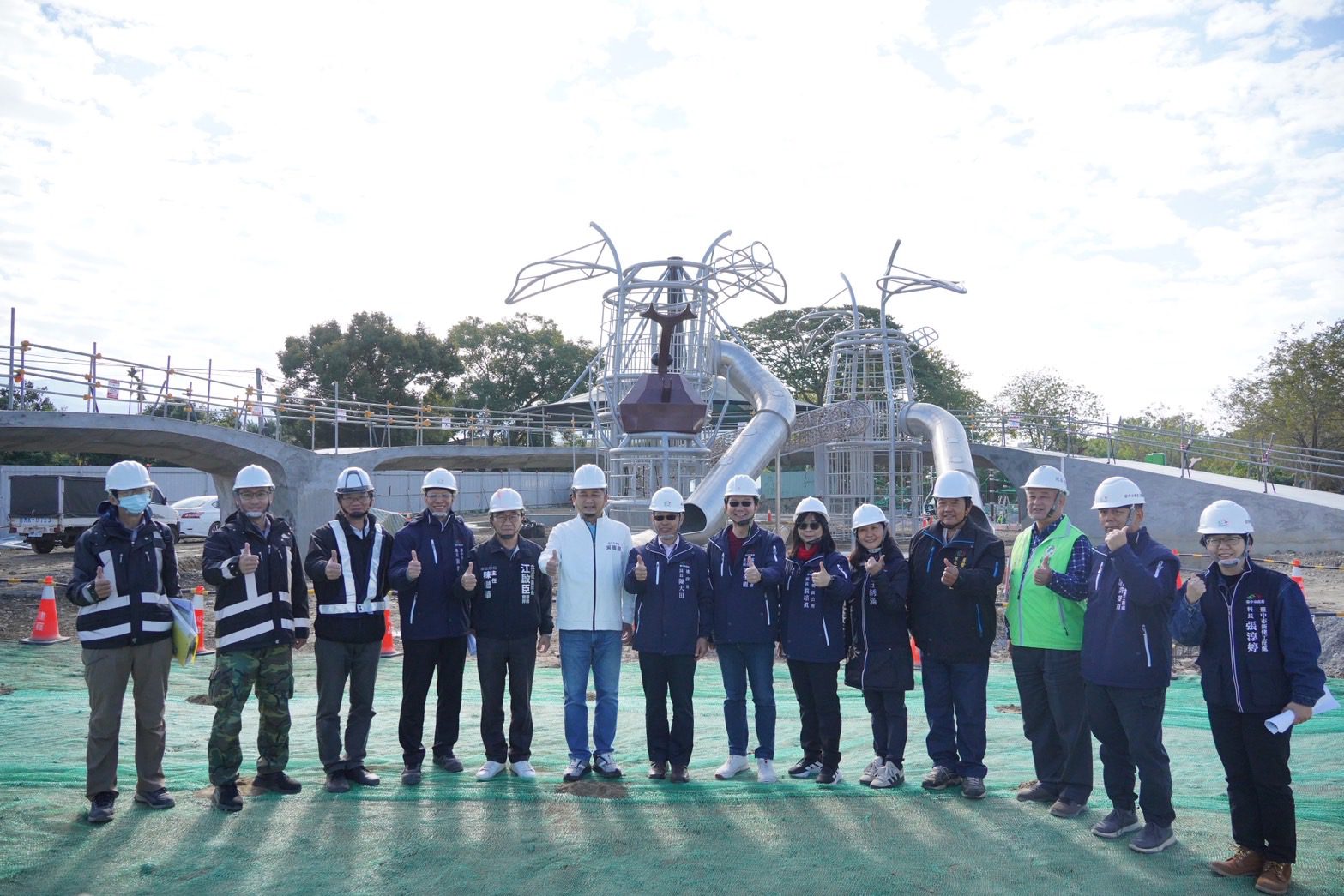 「全國首座」! 東勢獨角仙生態公園成形 建設局長:進度破8成、力拼4月啟用