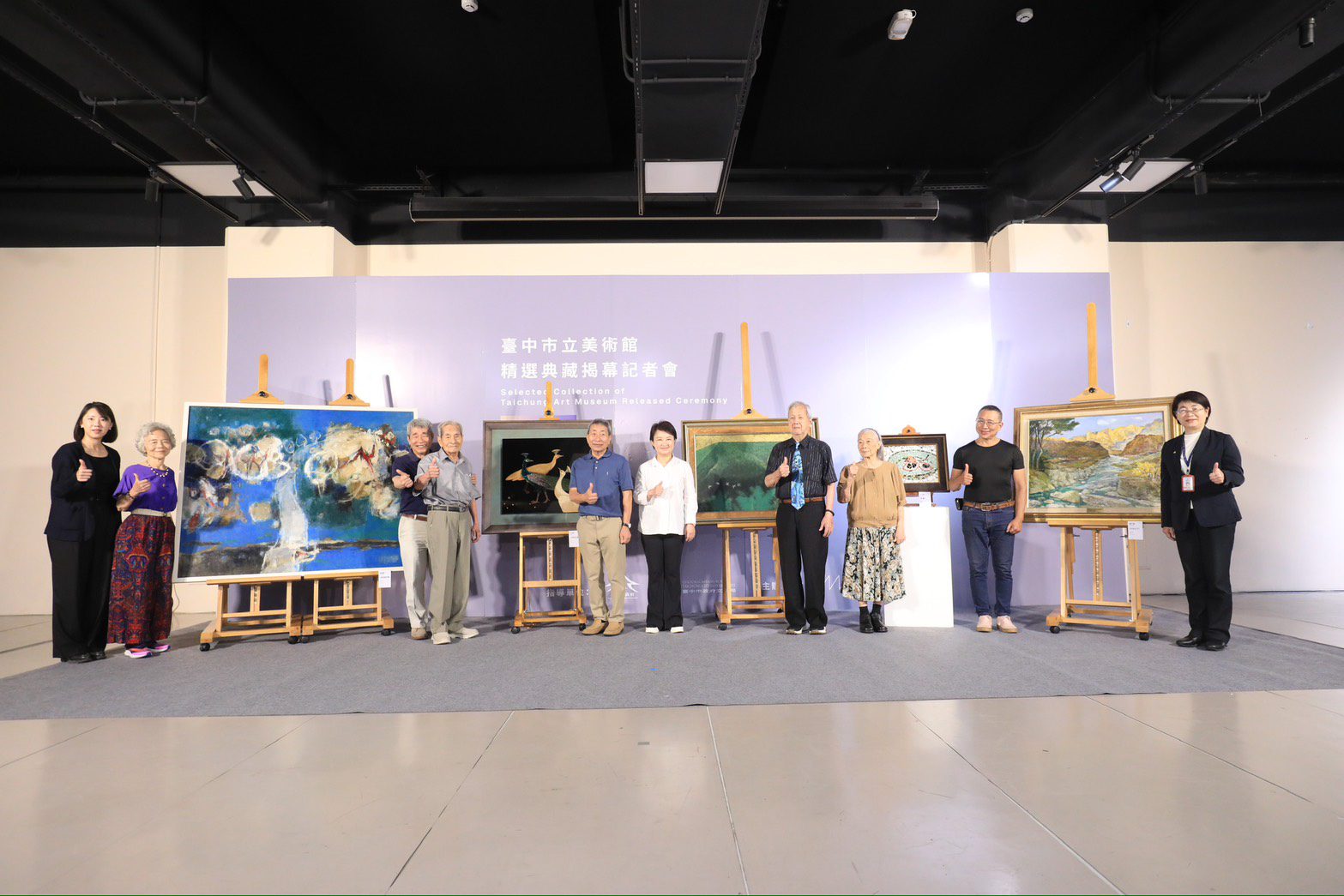 藝術史大師真跡現身！國際新地標綠美圖年底開館「5鉅作」首曝光　盧市長：台灣藝壇盛事在台中