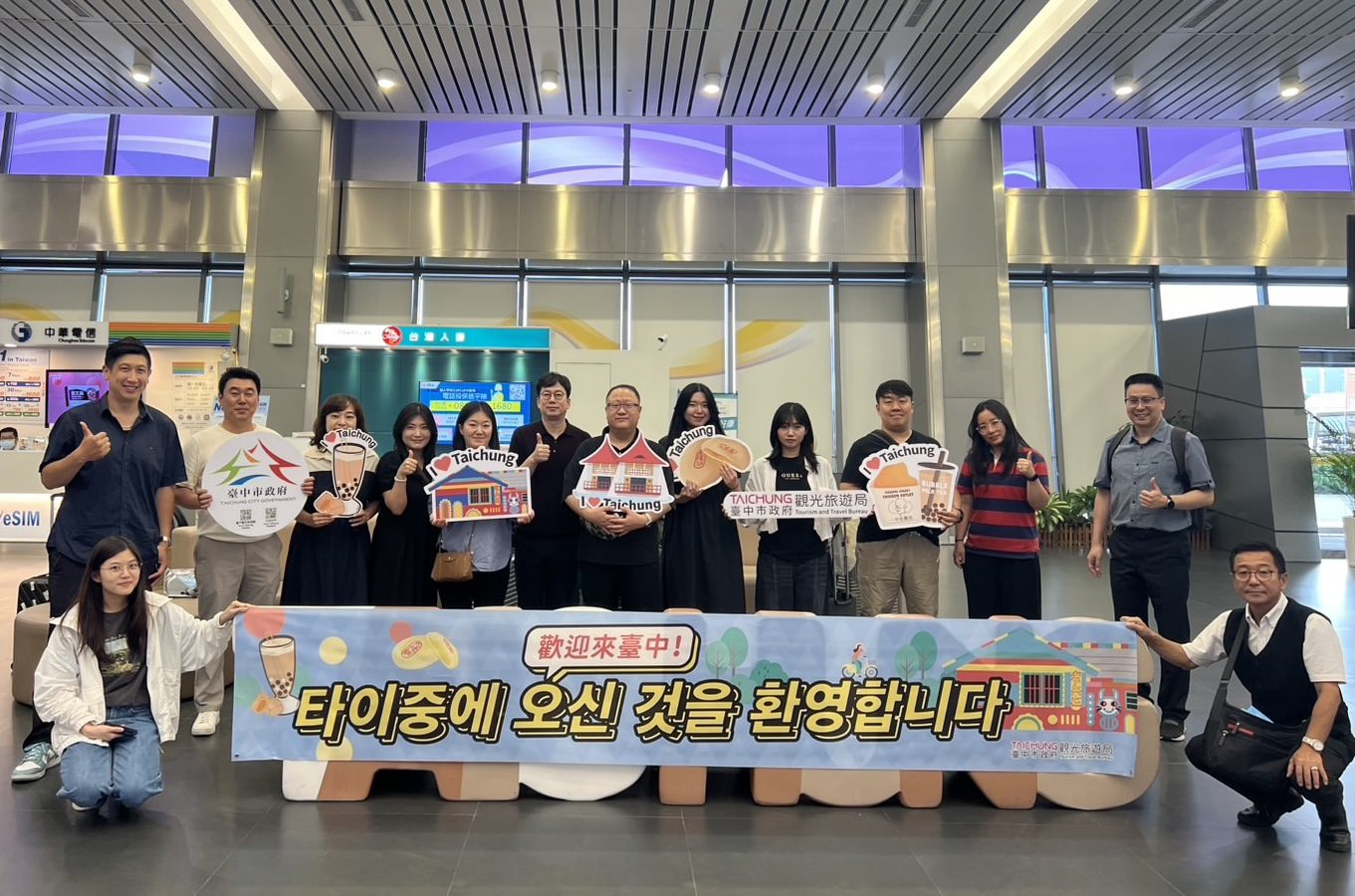 台中觀旅局結合航空業　多條航線吸引韓國旅客到中台灣