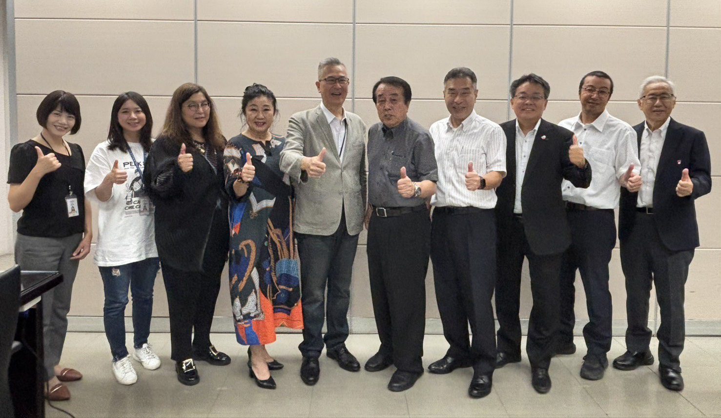 日本宮崎縣台灣交流大使拜會中市府　經發局：深化產業經濟合作交流