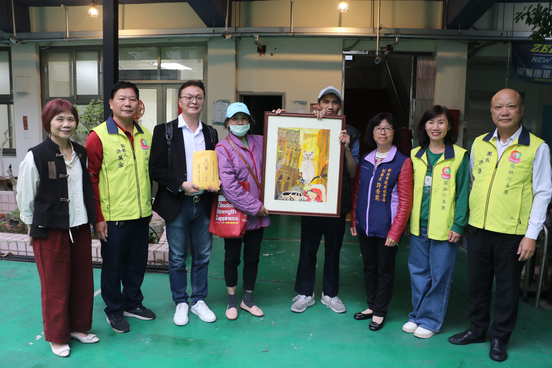 心智障礙者「有話無地講」透過畫筆抒發 圓融行善團集資22萬元鼓勵 呂俞賢回贈「城市之王」畫作 心智障礙者「有話無地講」透過畫筆抒發 圓融行善團集資22萬元鼓勵 呂俞賢回贈「城市之王」畫作