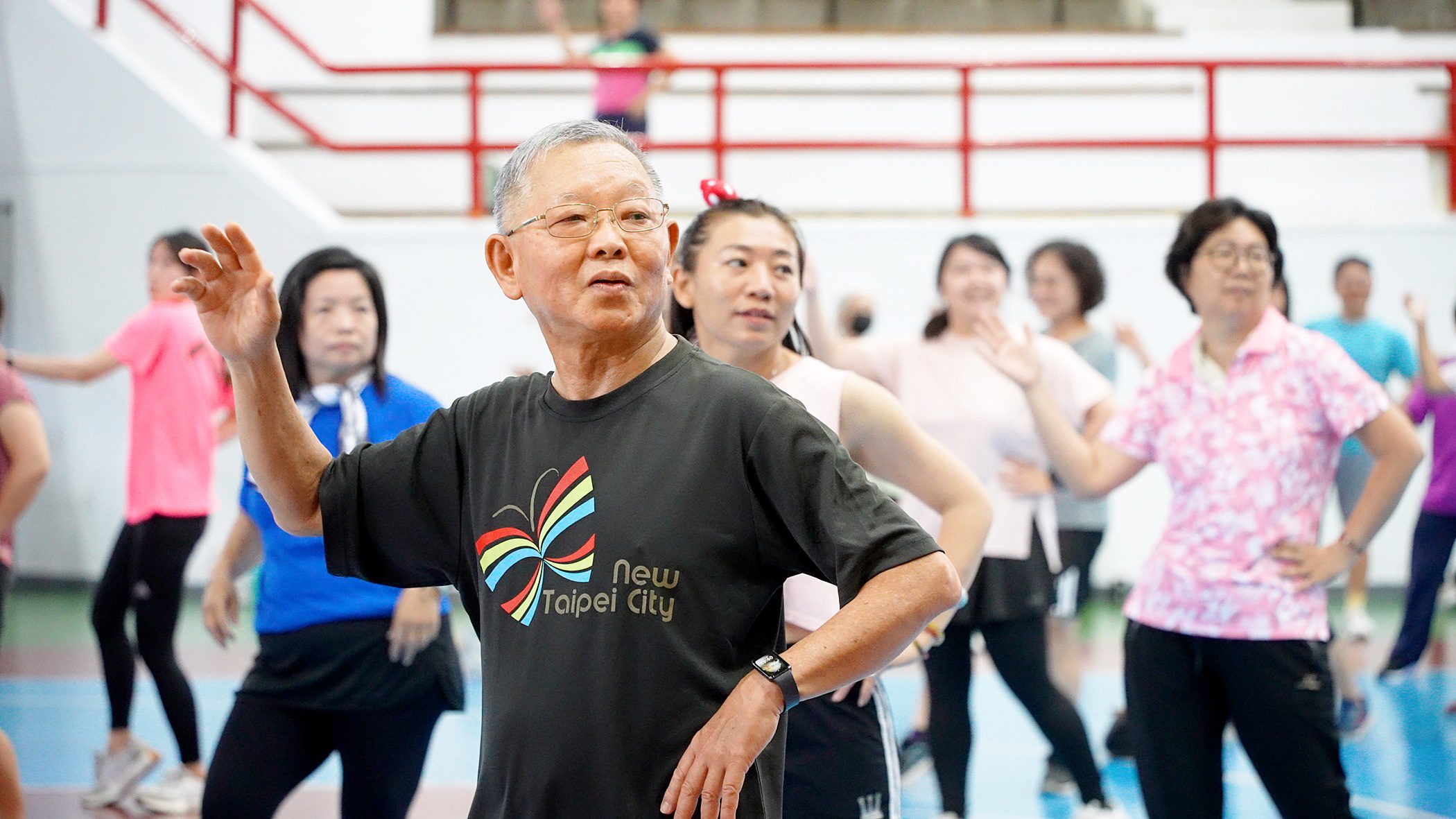 「揪你運動」熱力開跳　嘉義300市民一起甩脂肪