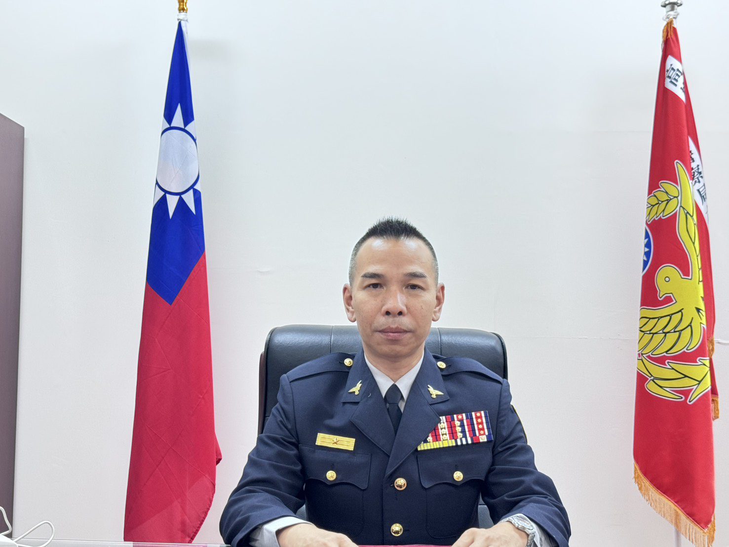 新任六龜分局分局長江慶斌。警方提供