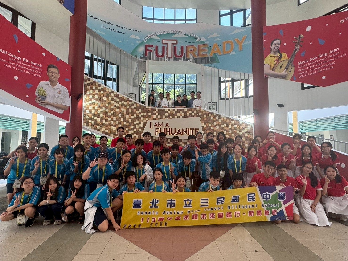 跨越國界的學習之旅　北市三民國中星馬交流寫下新篇章