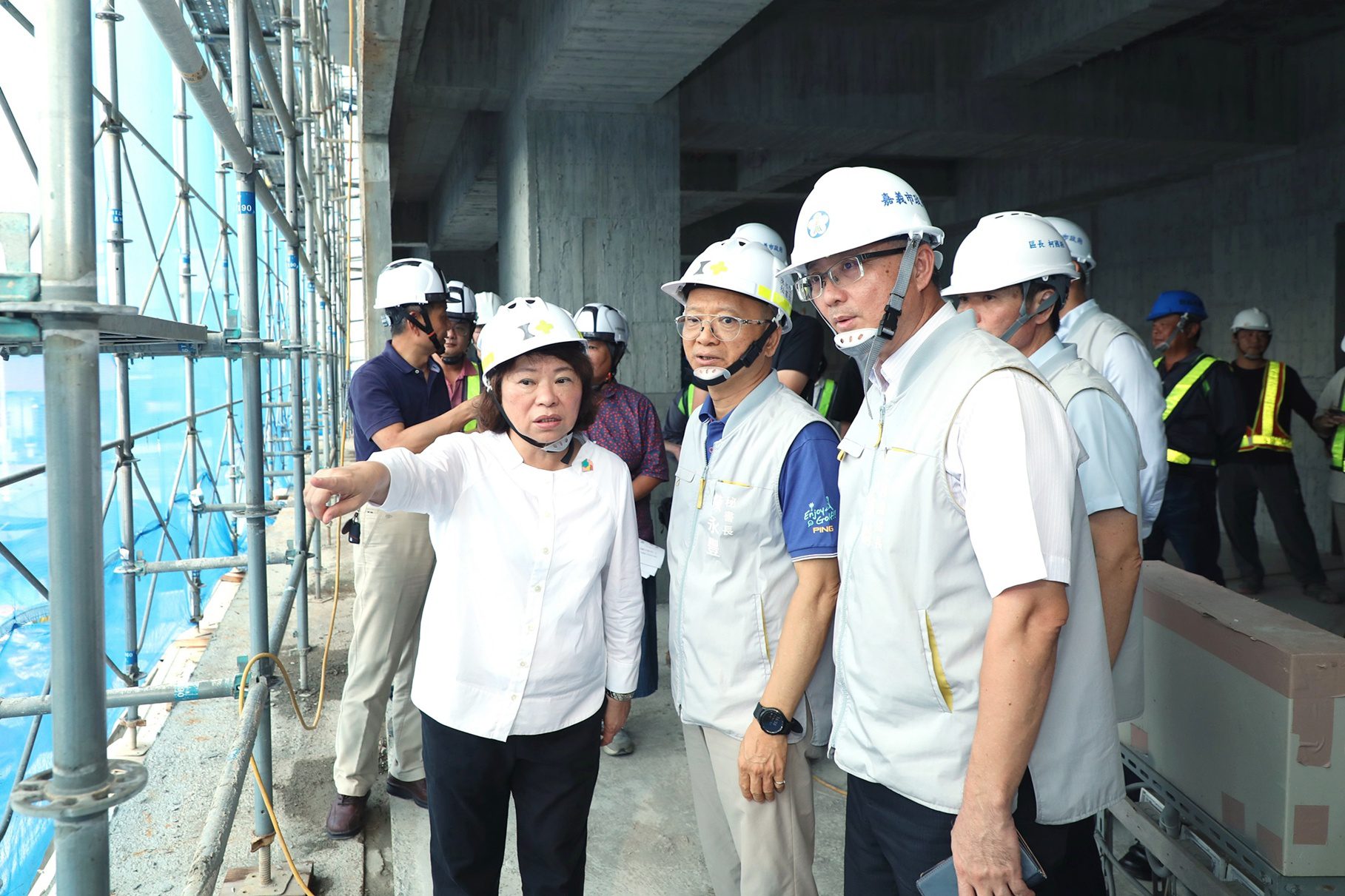 嘉市西區區政大樓穩步興建　打造一站式行政與托育服務核心