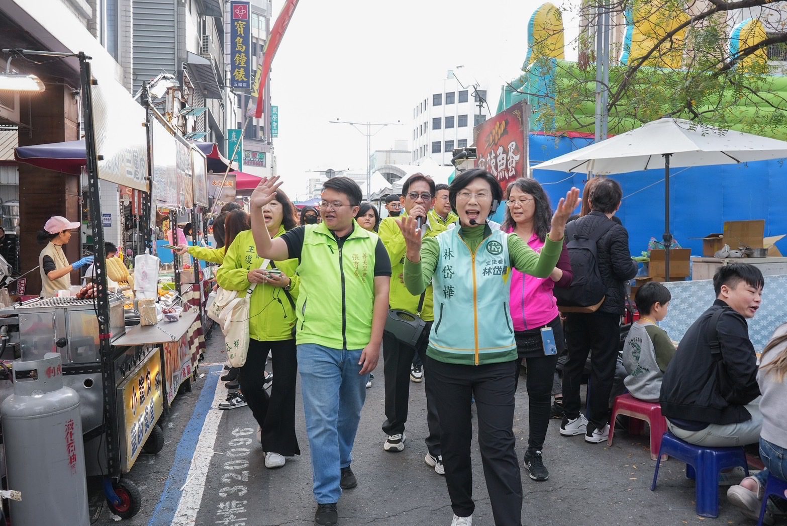 林岱樺提「新樂新商圈」 重現鹽埕舊街風華