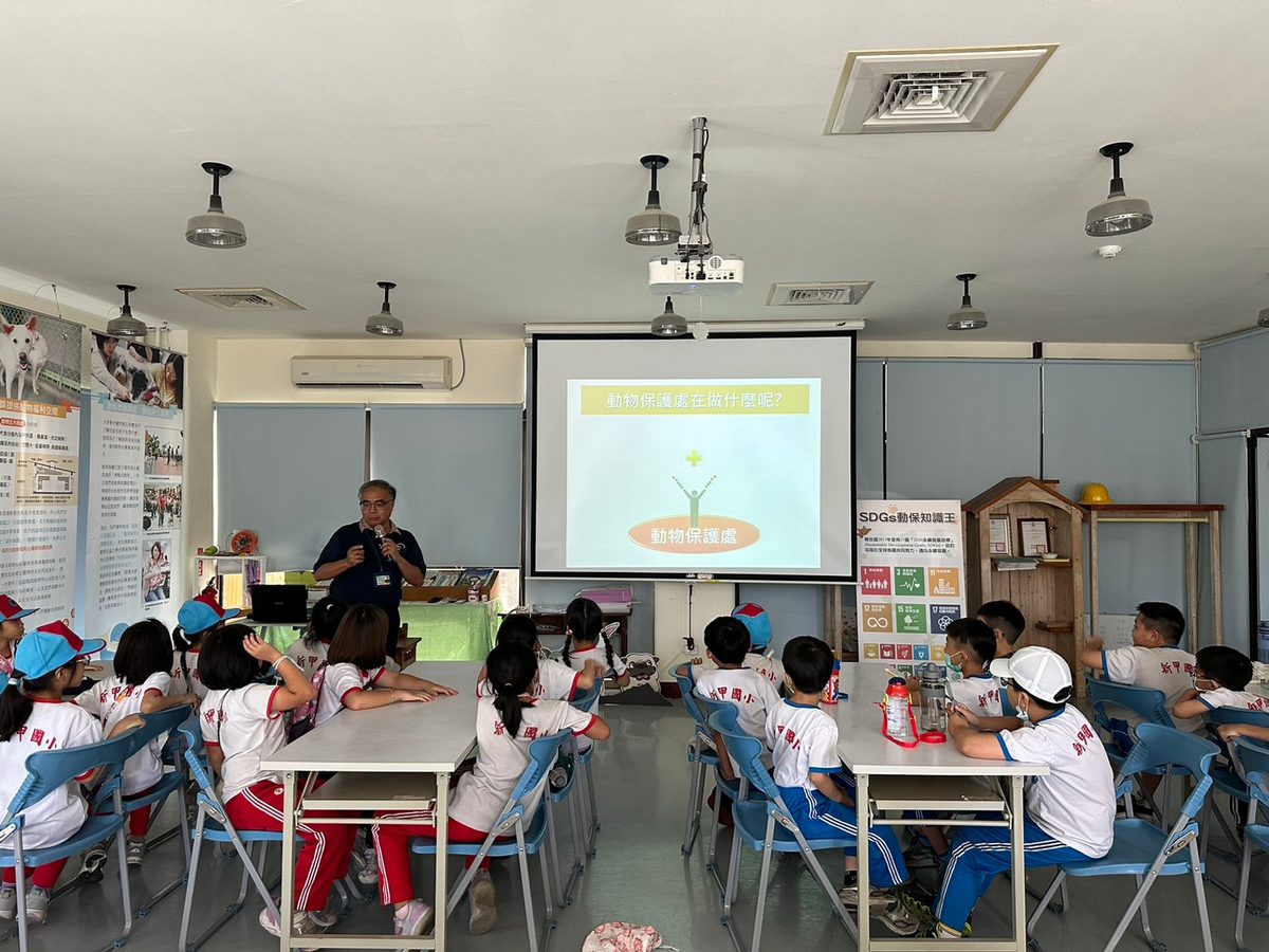 從校園到園區－小學校長化身動保志工，用行動教會孩子尊重生命 　結合教育專業與動保熱忱