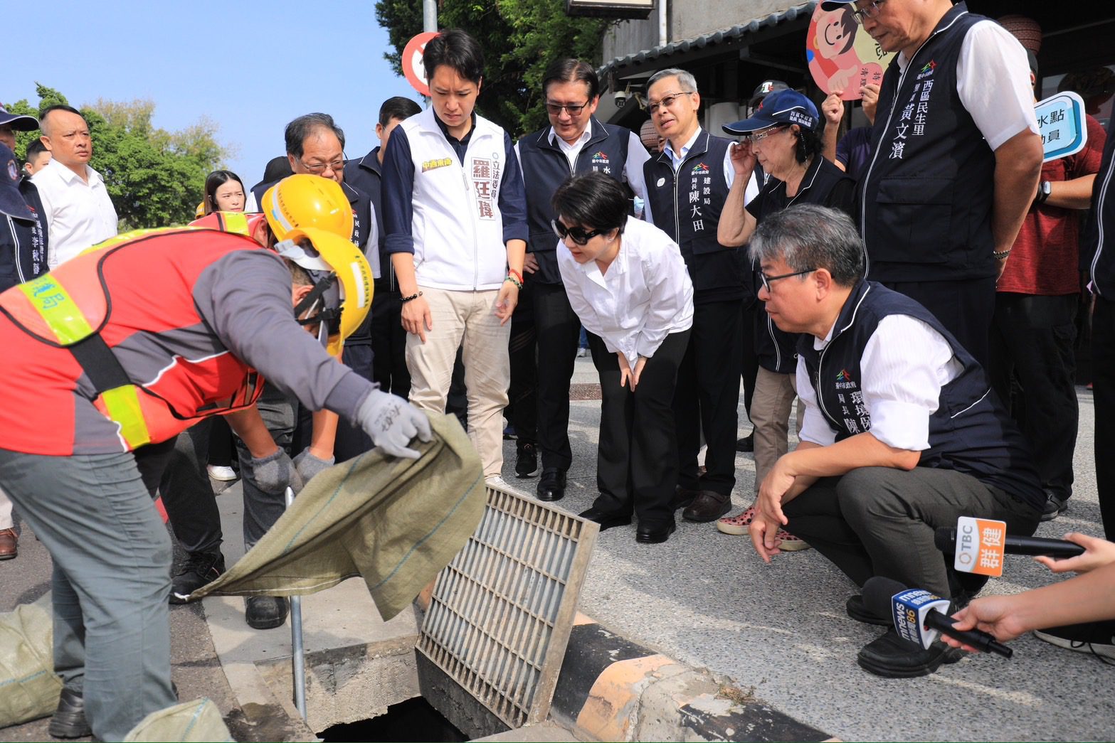 山陀兒颱風來襲！中市側溝清淤逾883公里　盧市長視察整備作業：守護家園有備無患