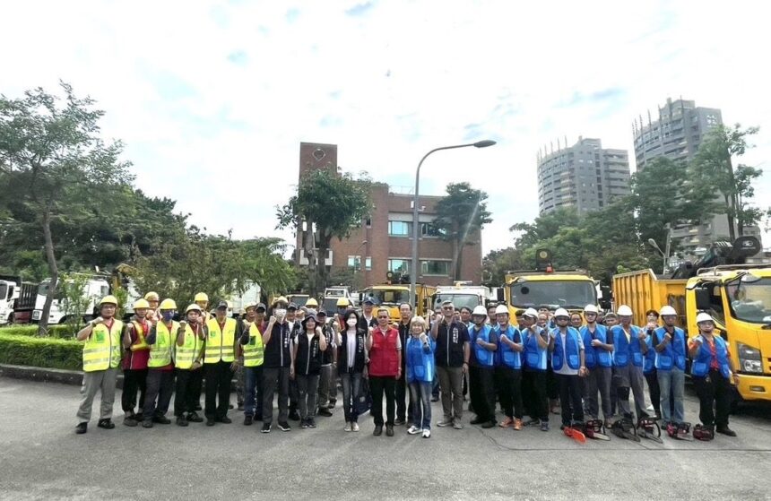 前進高雄校園災後復建！中市建設局長行前嘉勉救災團隊　力拚上課日讓學生安心上學