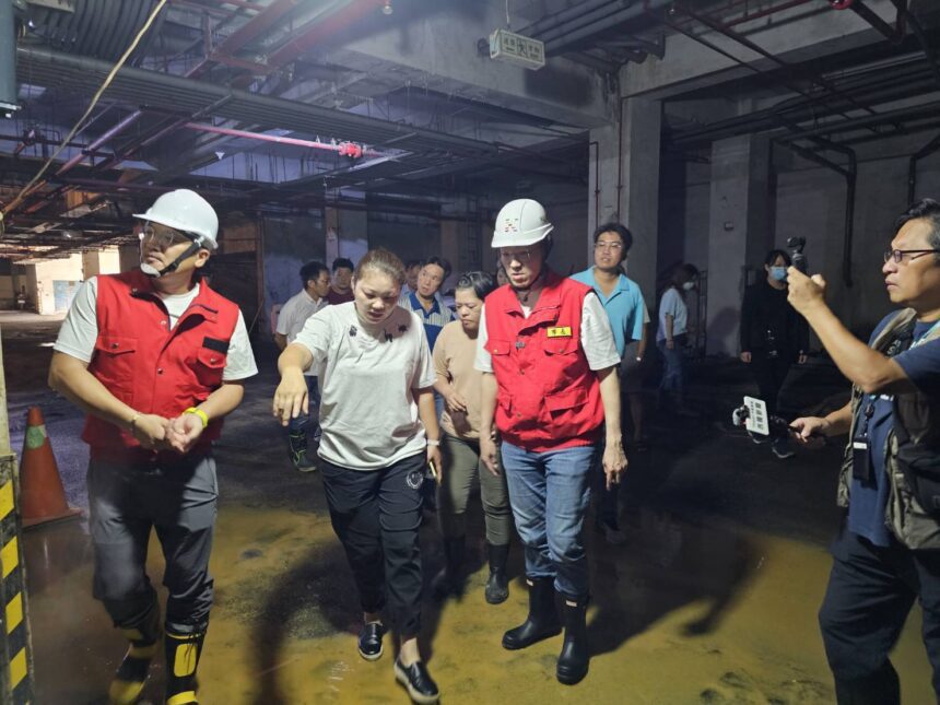 基隆市長謝國樑再赴豪雨災區　全力搶救民宅盼恢復日常