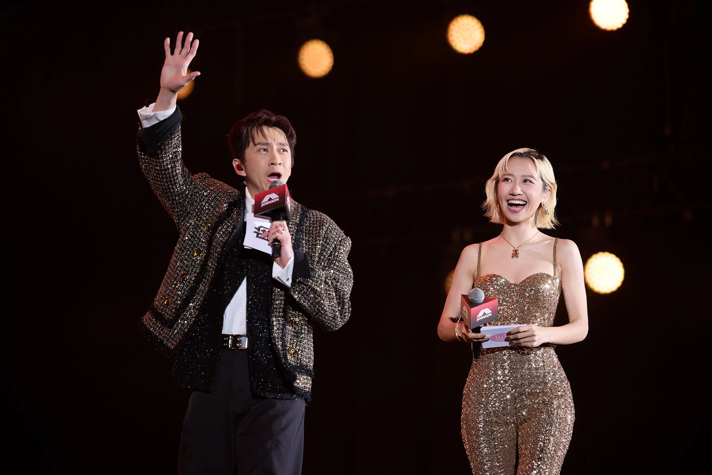 喬山50慶生舉辦大巨蛋演唱會 準新人陳漢典 Lulu黃路梓茵夫妻搭檔主持