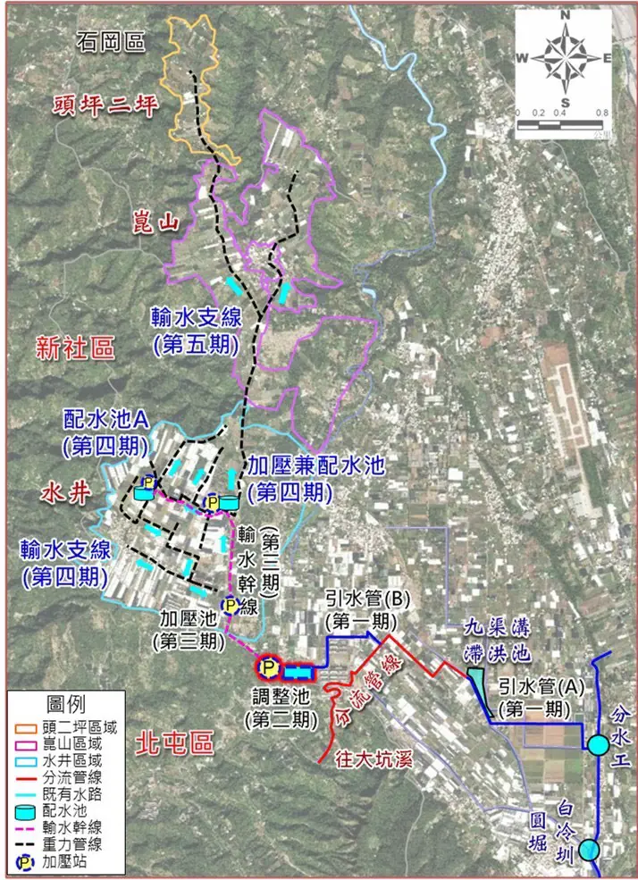 白冷圳擴大灌溉再推進　中市水利局召開工程第四、五期地方說明會