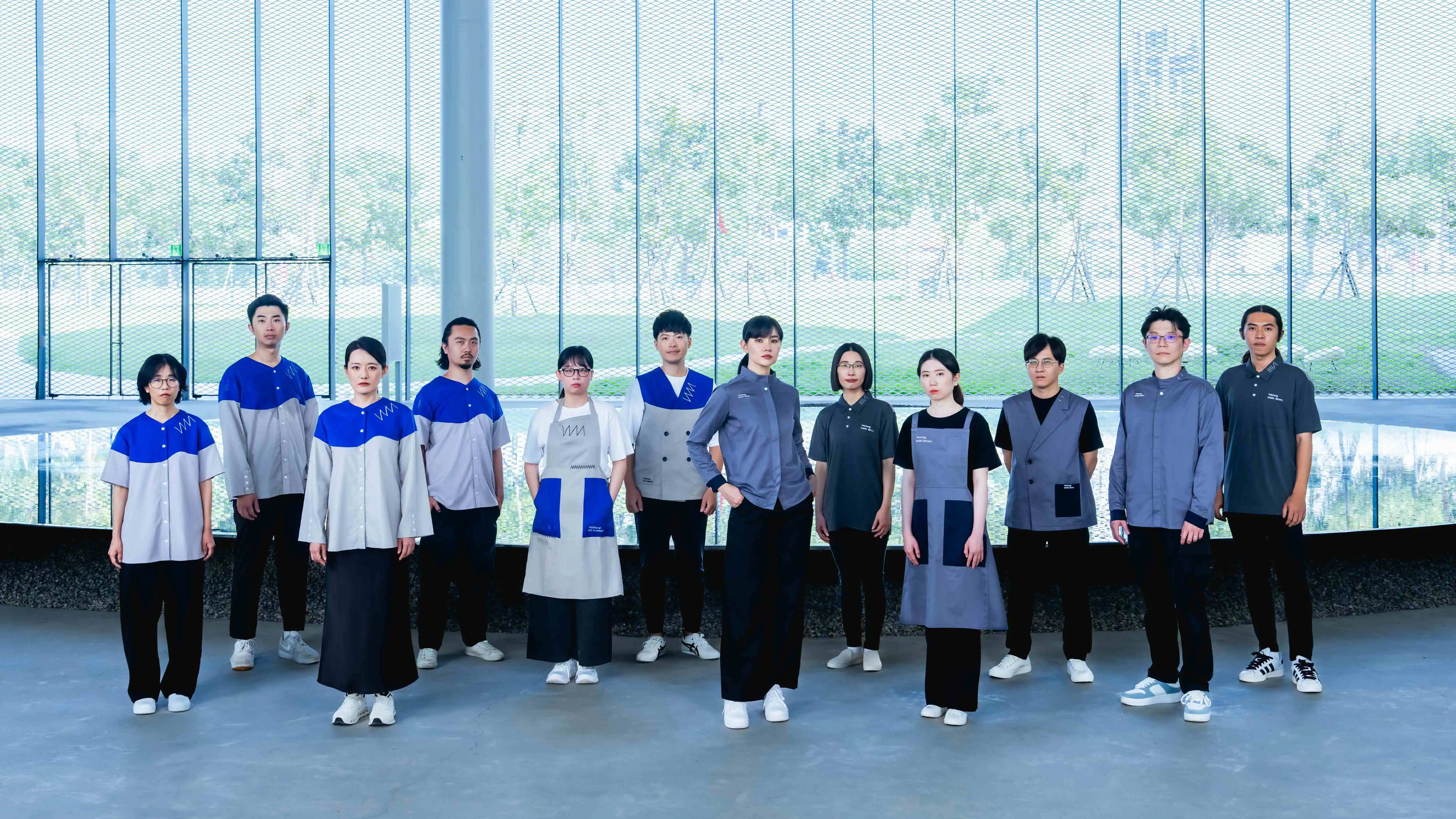 工作服都極講究! 台中綠美圖量身打造行走的文化風景