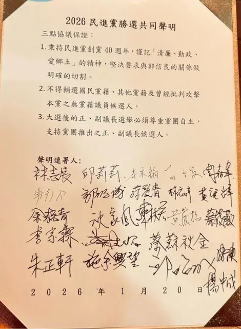 陳亭妃整合觸礁　林俊憲：賴會叫她簽3協議