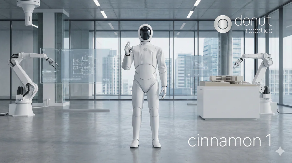 人形機器人cinnamon 1亮相！日本黑科技「靜默手勢」進軍建築業