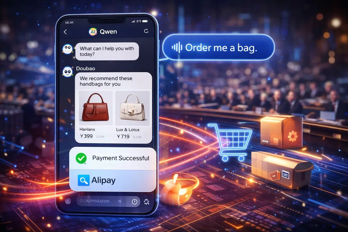 中國AI進入「代理商務」戰場！阿里、字節跳動全面串聯支付