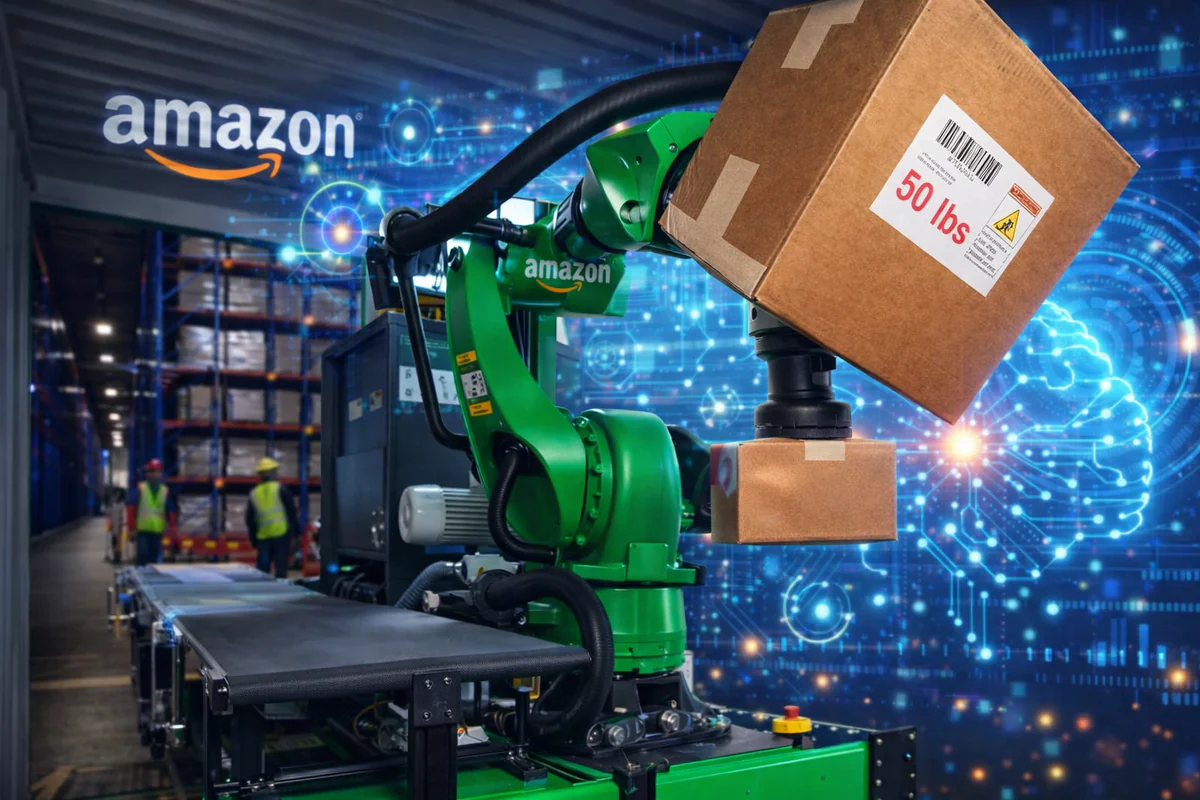 亞馬遜併購美國物流新創Lightbot！力拼掌握「不規則卸貨」核心技術
