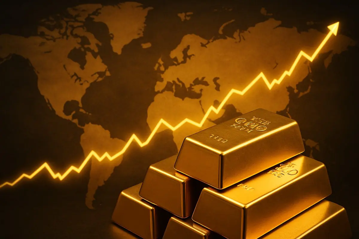 黃金價格飆史上新高！多重避險需求推動金價突破4,800美元