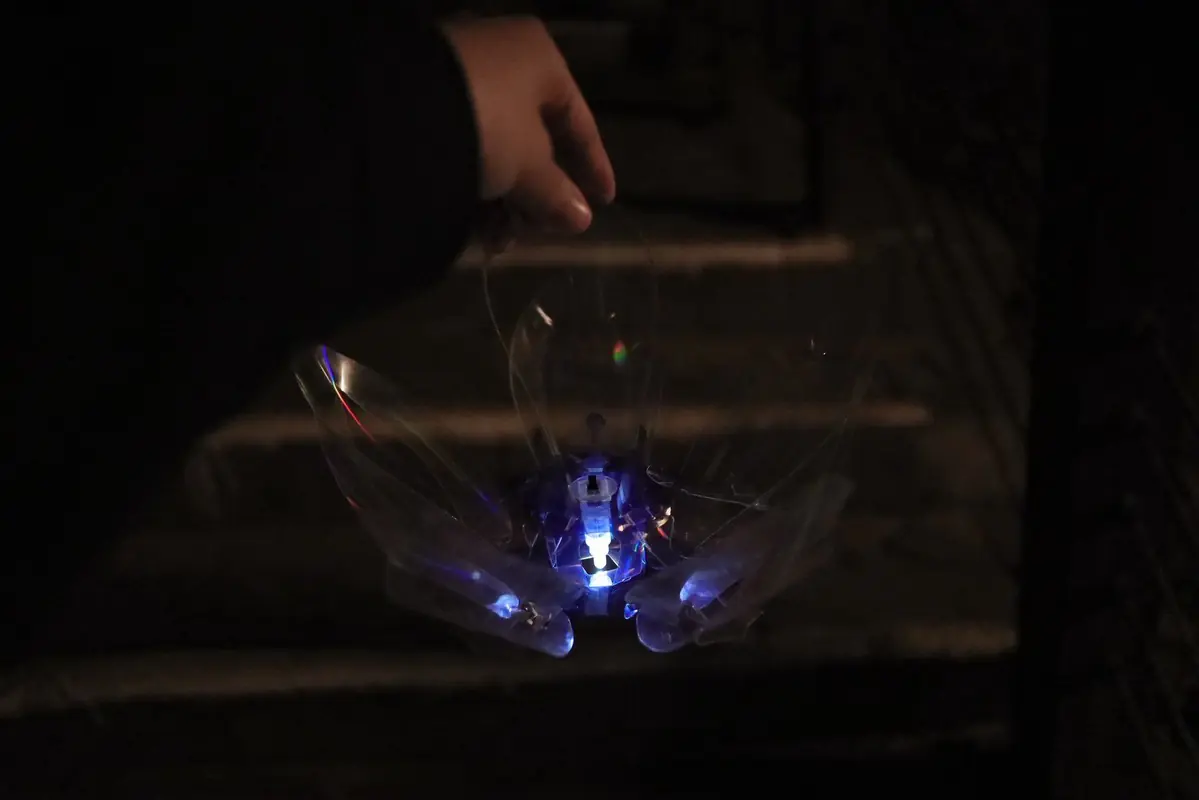 空山祭最美亮點誕生！「水晶花提燈」結構設計   網友狂讚：這是我最喜歡的作品